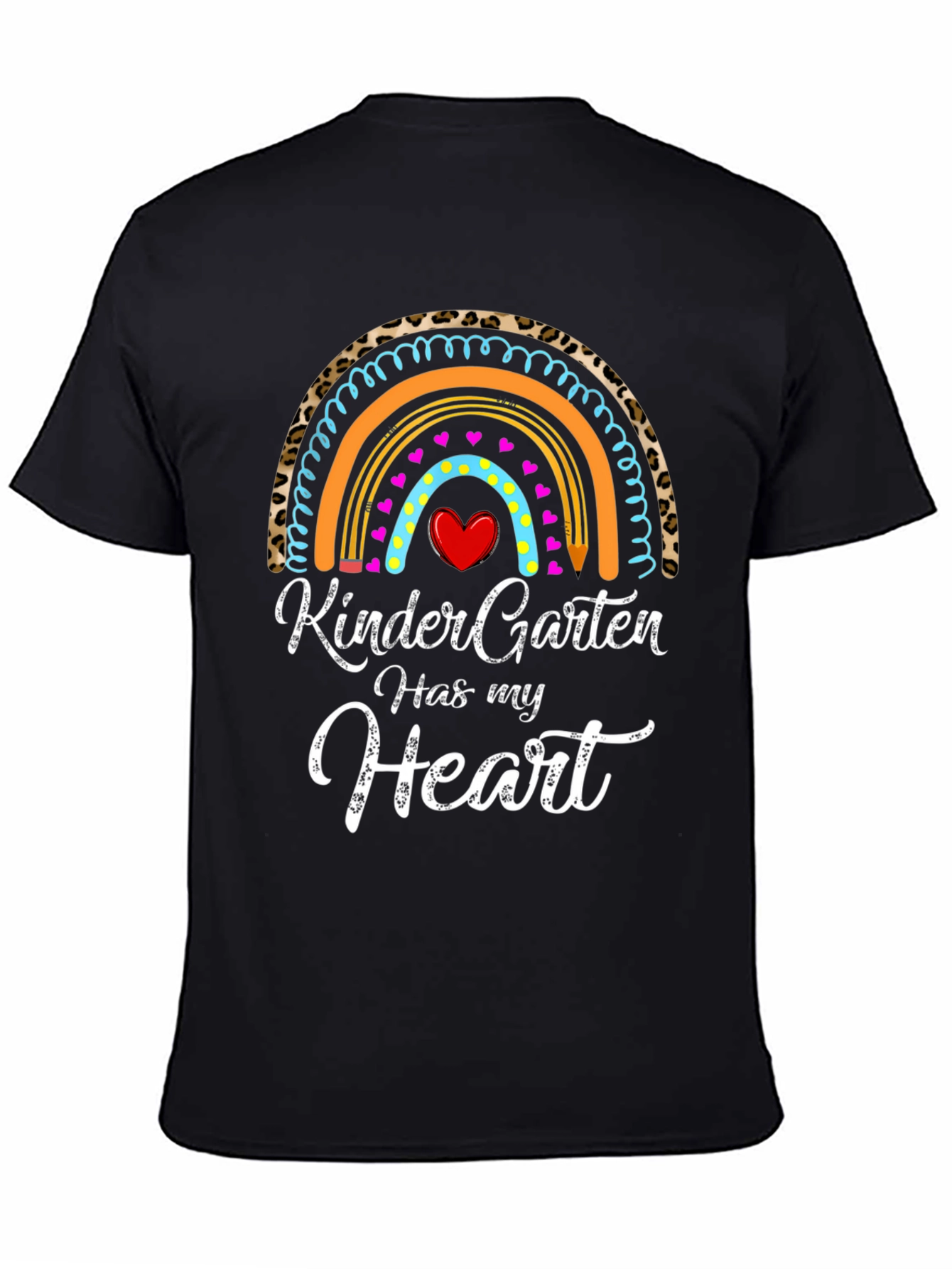 Kindergarten Heart Rainbow T-Shirt