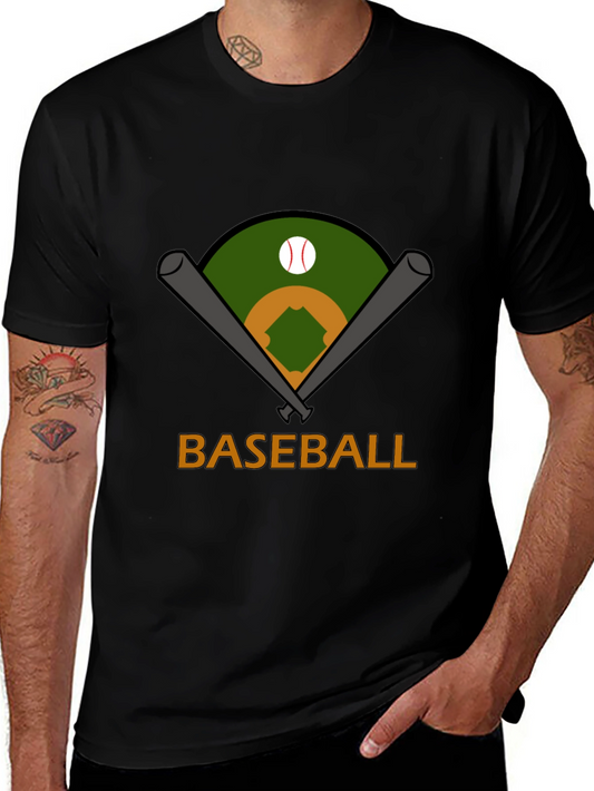 Baseball Graphic Tee - Stylish & Comfortable Cotton T-Shirt