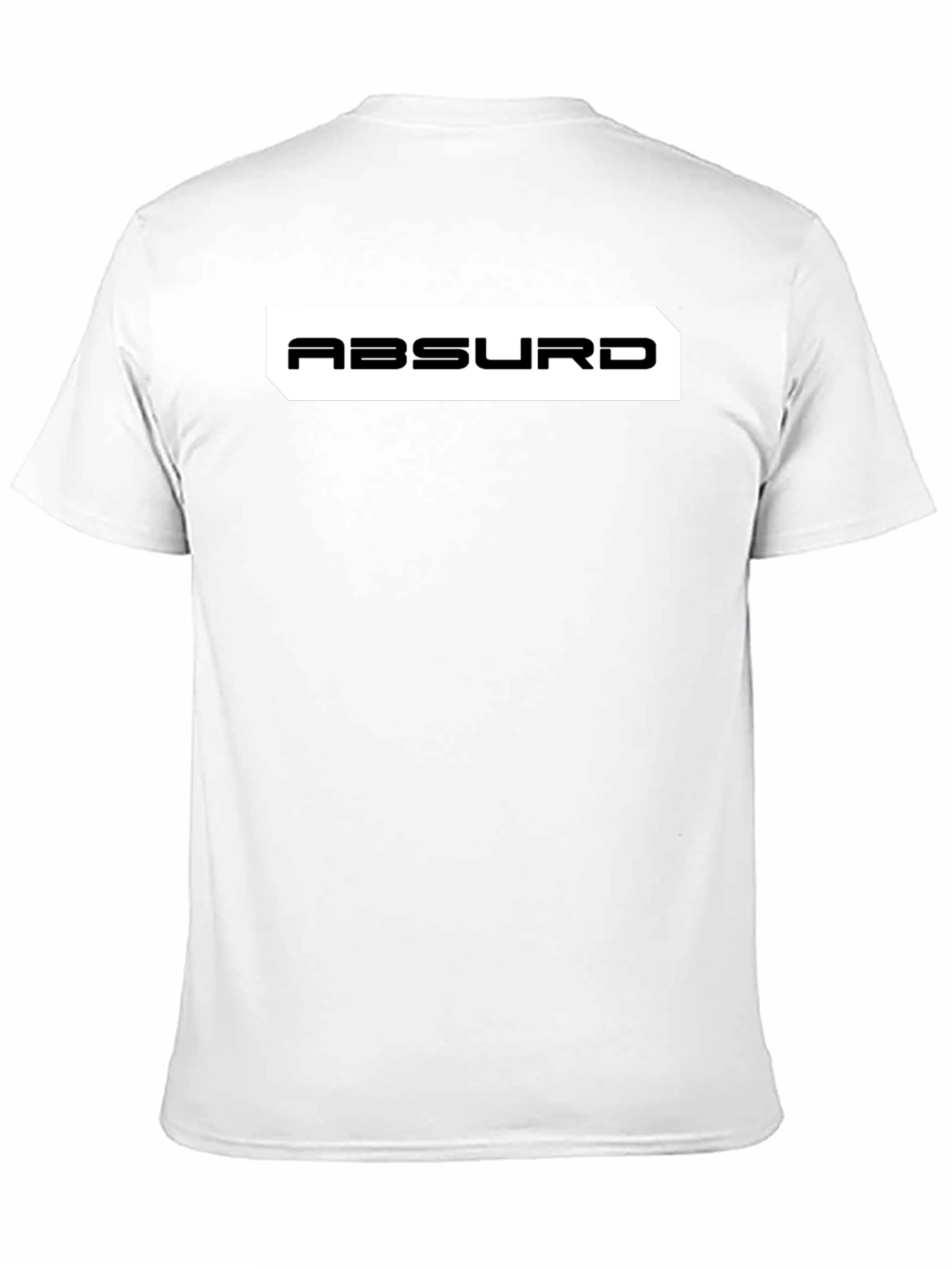 Absurd Black Graphic Tee - Modern Style