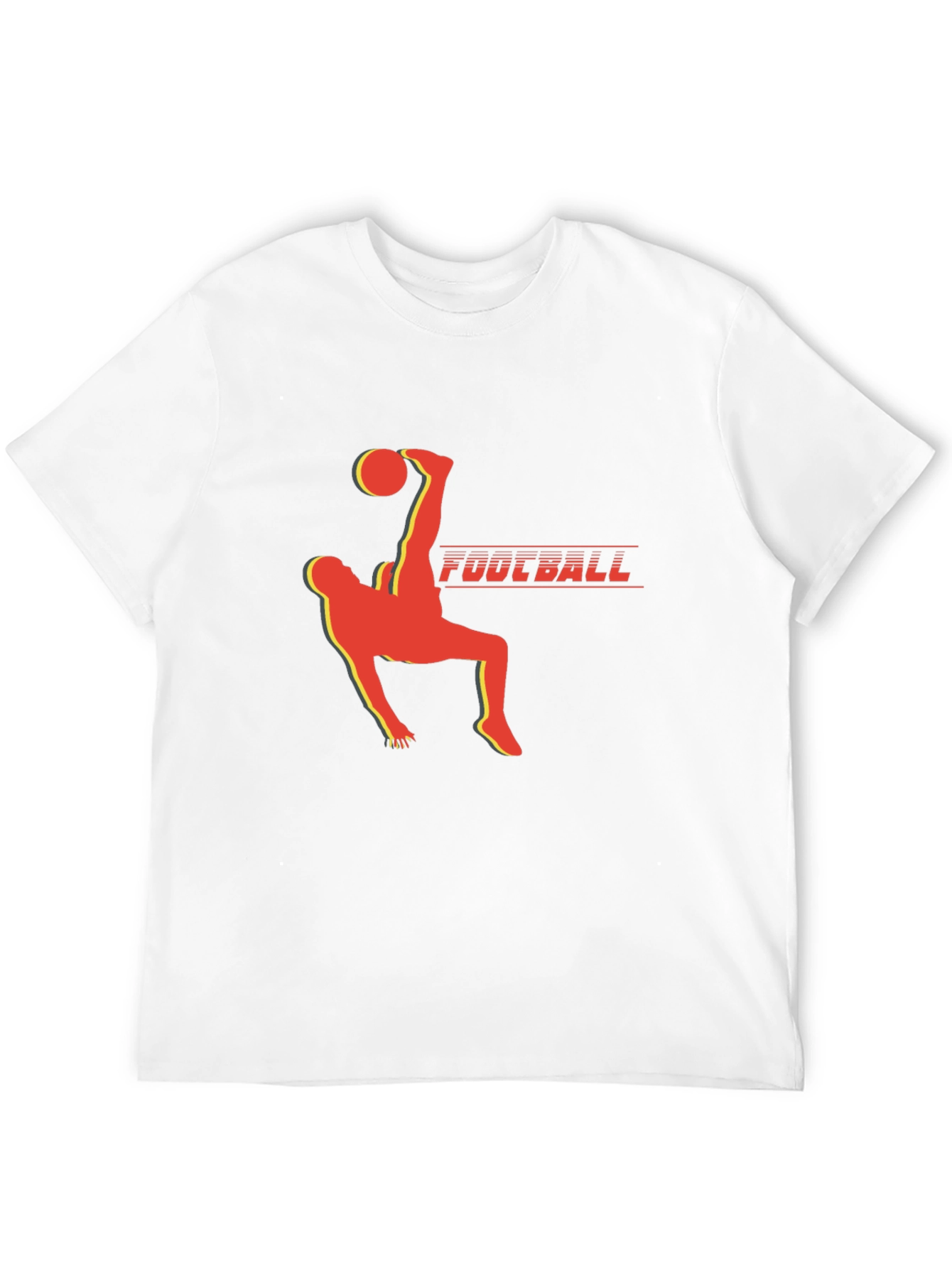 Football Kick T-Shirt - Black