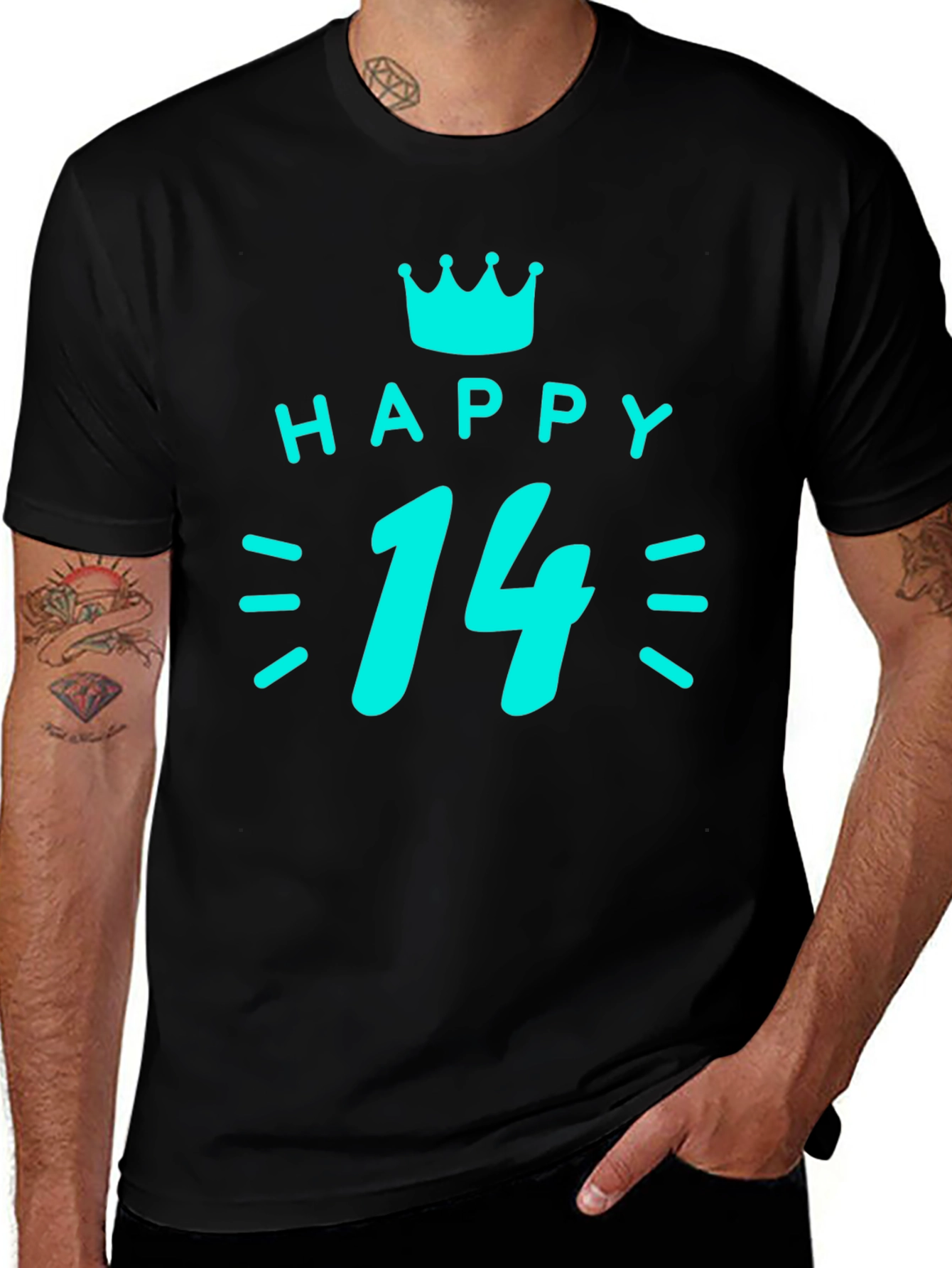 Happy 14th Birthday Graphic T-Shirt