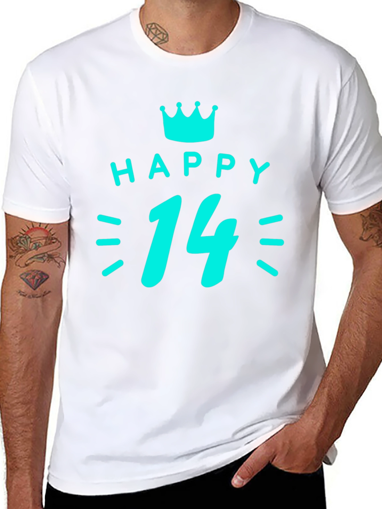 Happy 14th Birthday Graphic T-Shirt