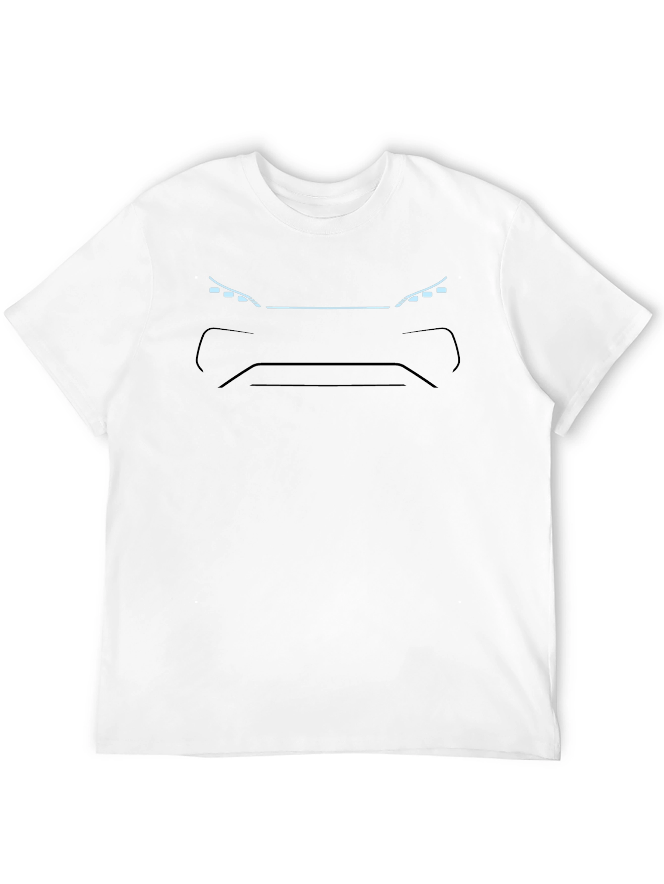 Electric Car Front T-Shirt - Modern Automotive Design