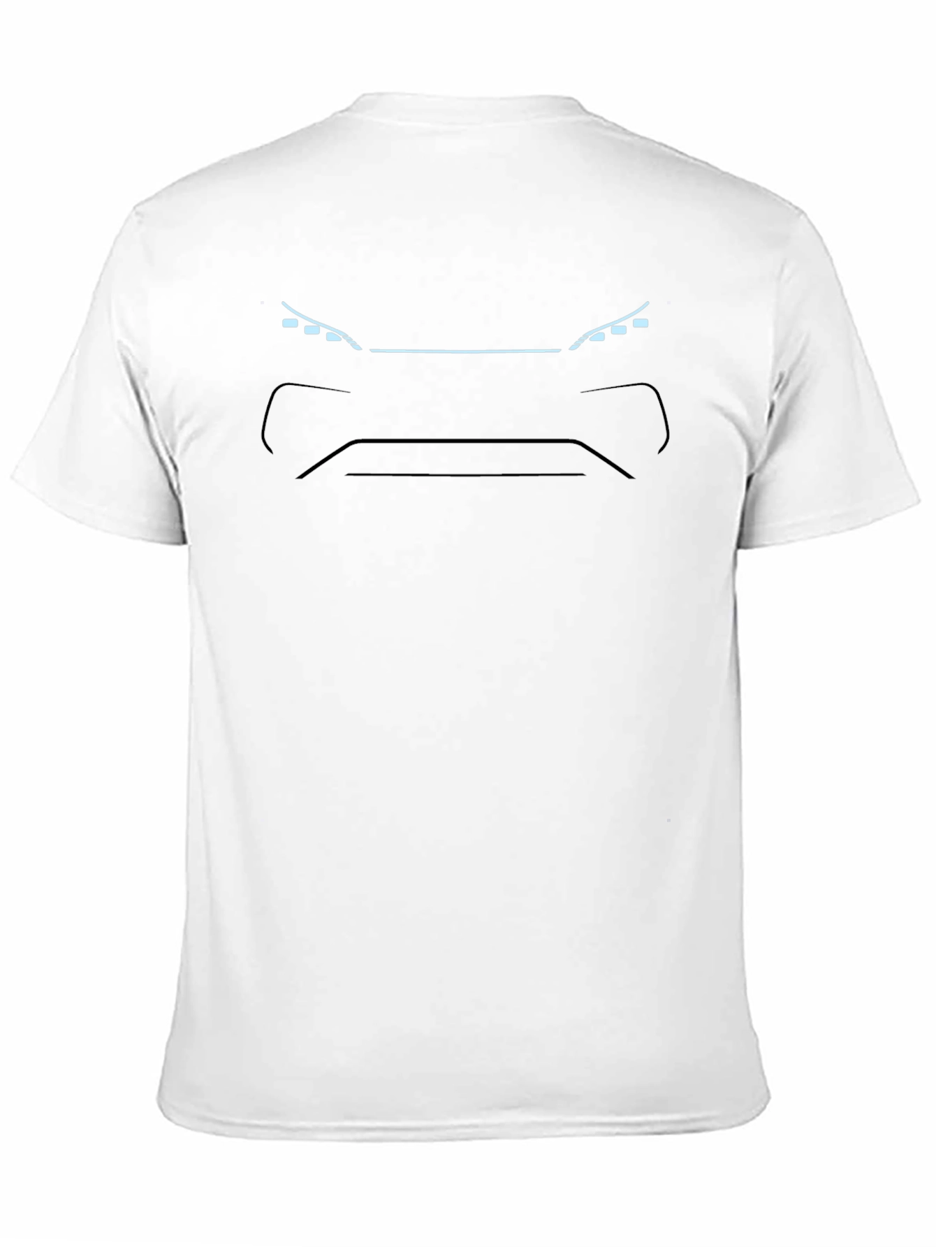 Electric Car Front T-Shirt - Modern Automotive Design
