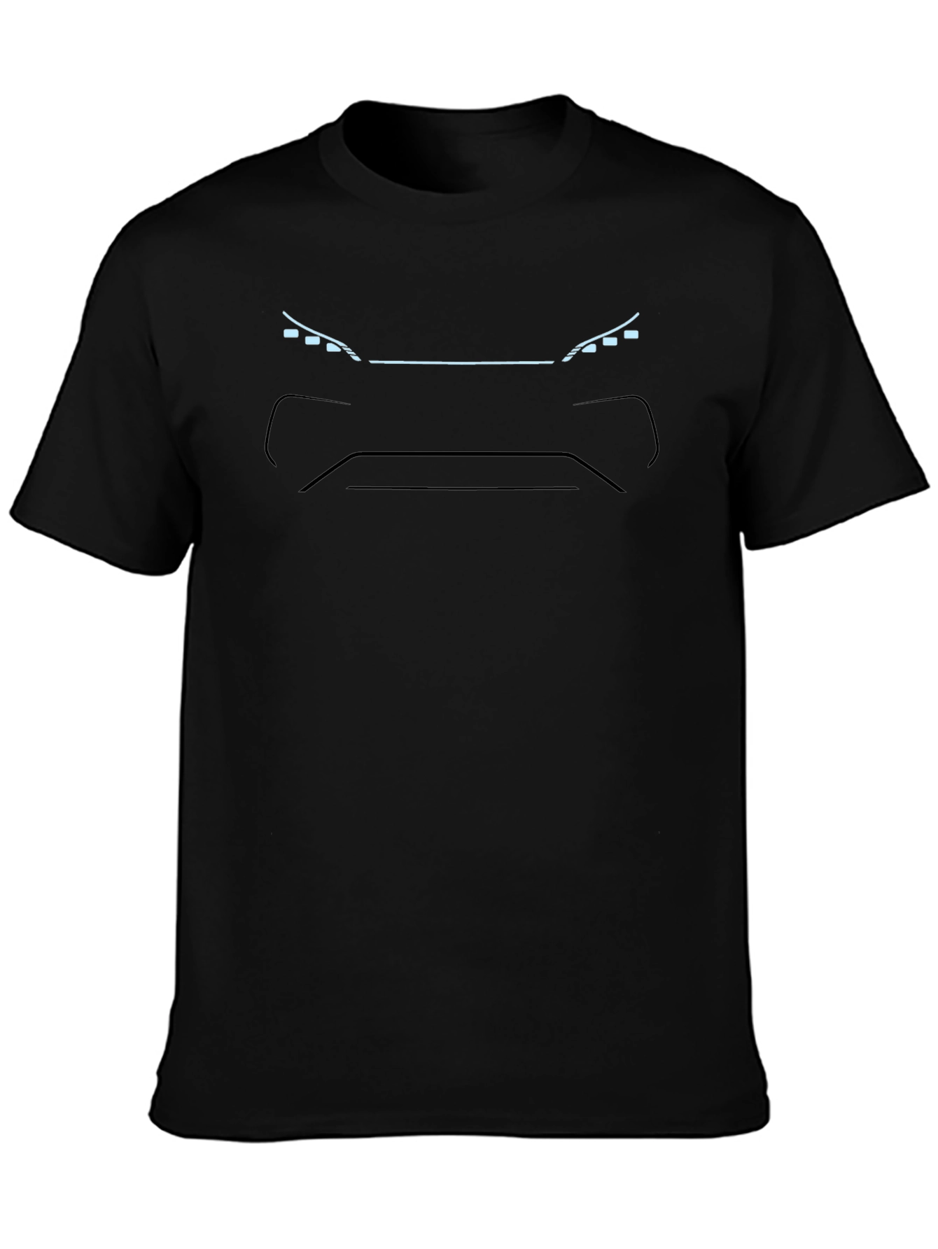 Electric Car Front T-Shirt - Modern Automotive Design