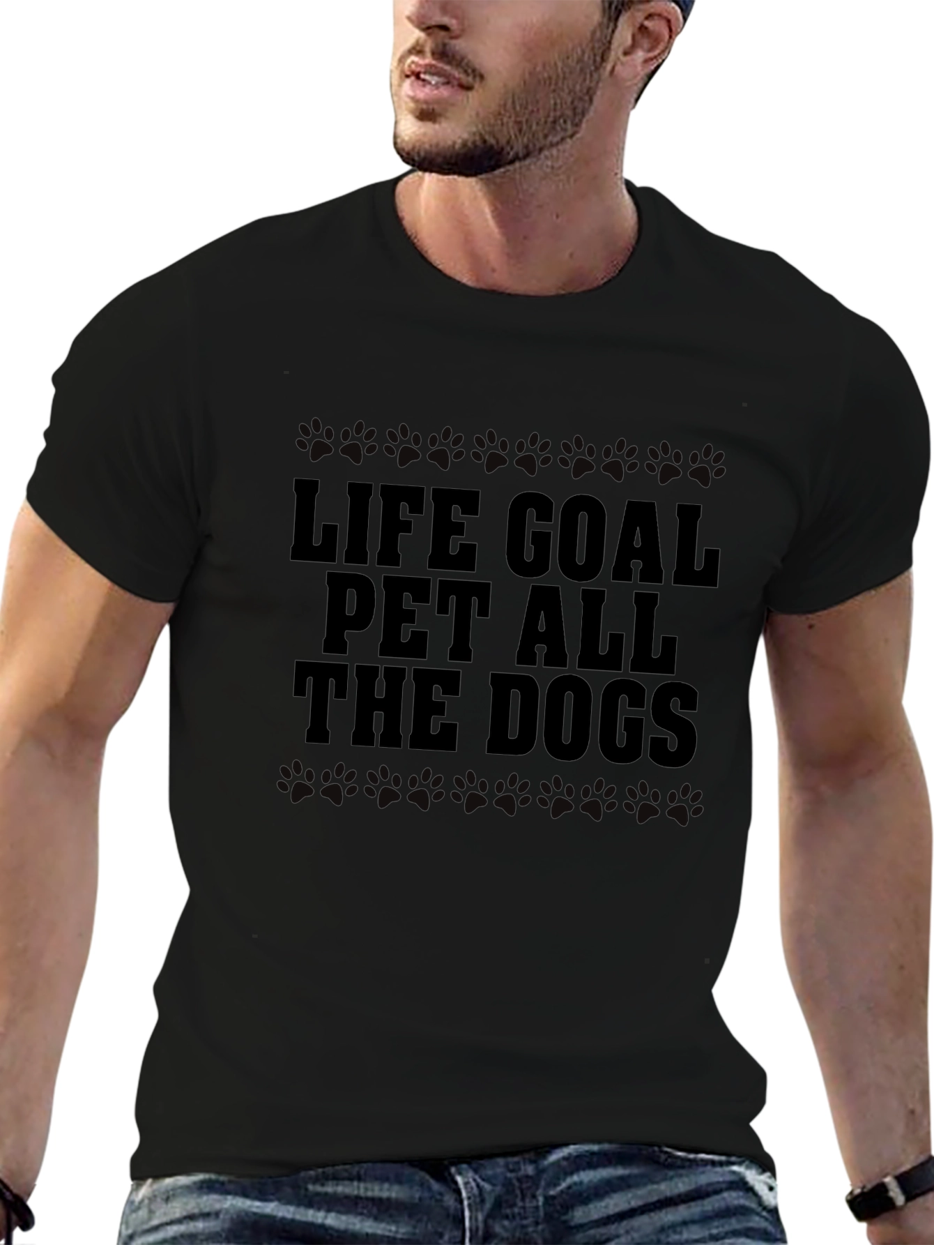 Life Goal Pet All the Dogs Graphic Tee
