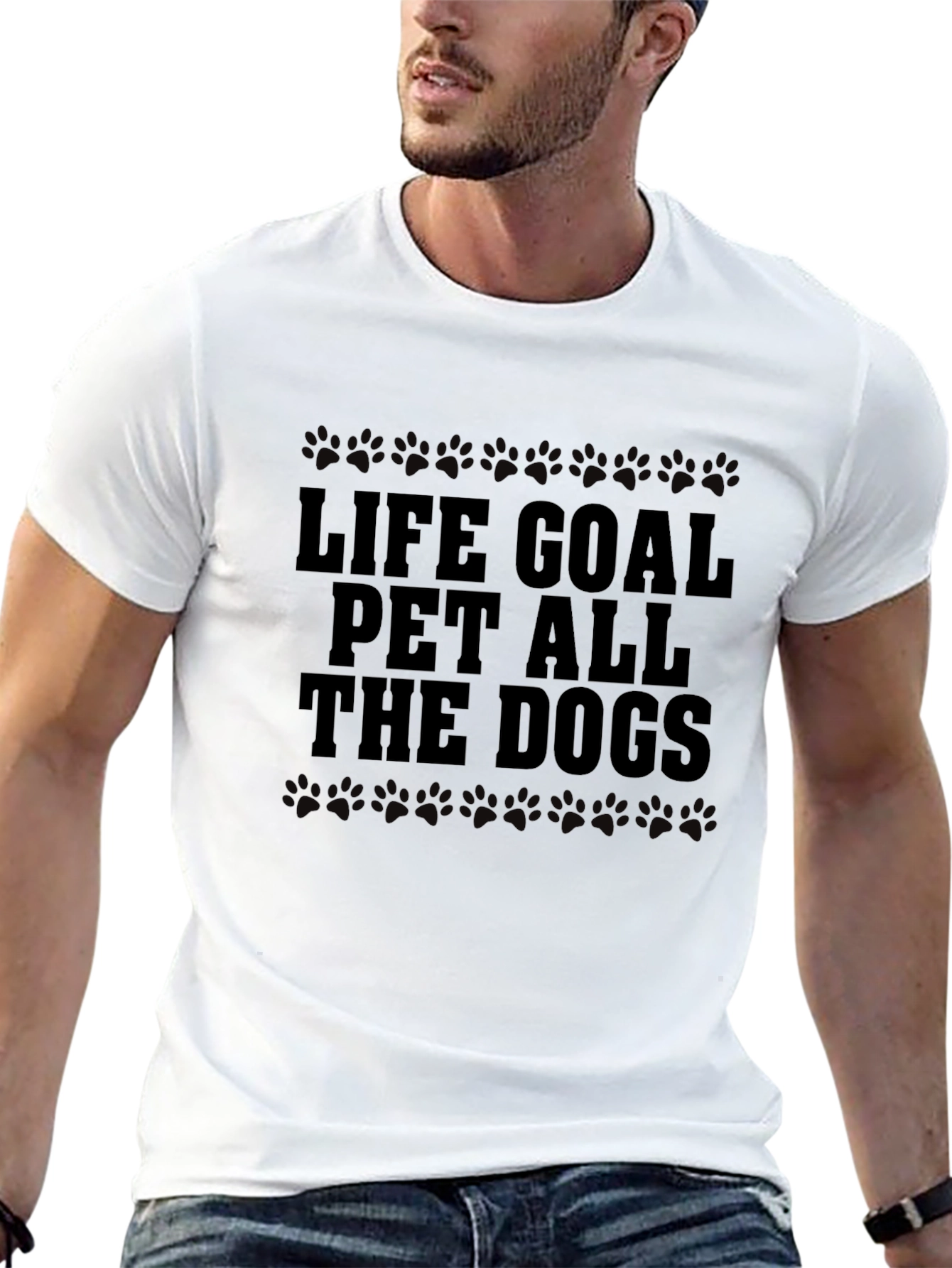 Life Goal Pet All the Dogs Graphic Tee