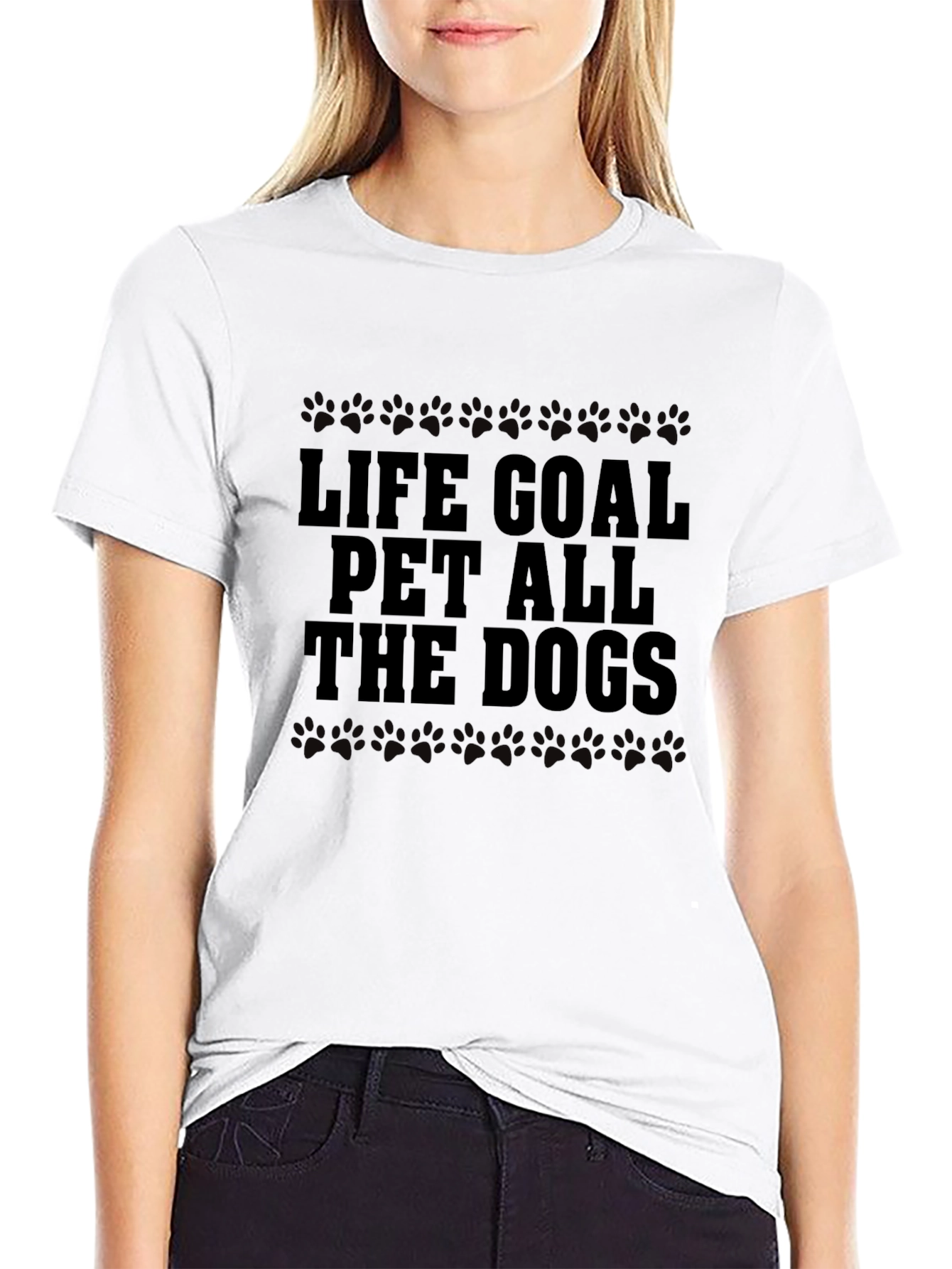 Life Goal Pet All the Dogs Graphic Tee