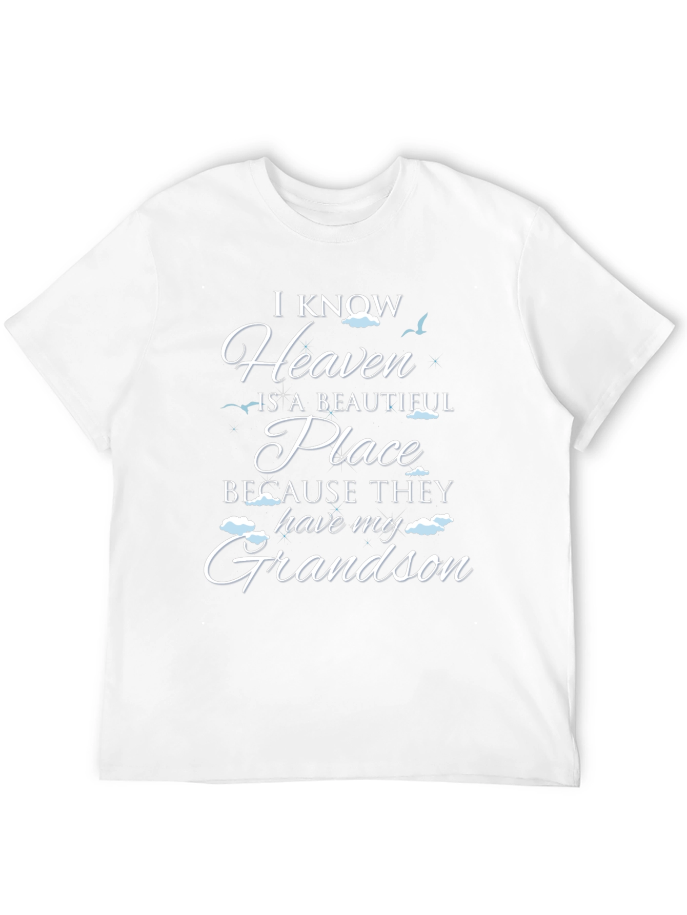 Heavenly Grandson Graphic Tee - Remembrance Shirt