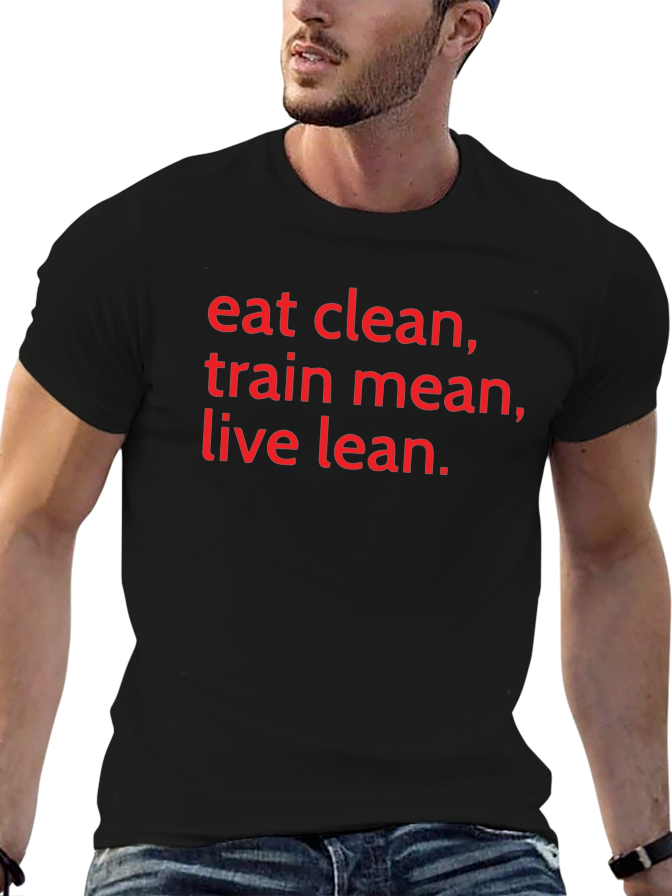 Eat Clean Train Mean Live Lean T-Shirt