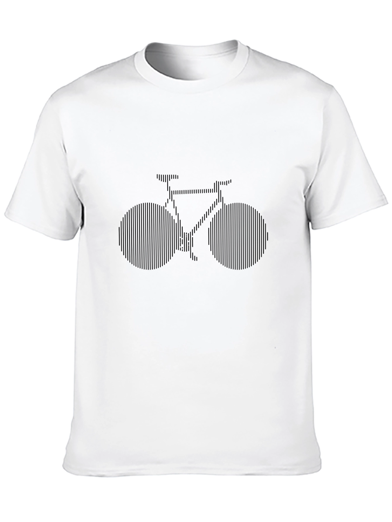 Bike Graphic T-Shirt - Black Stylish Casual