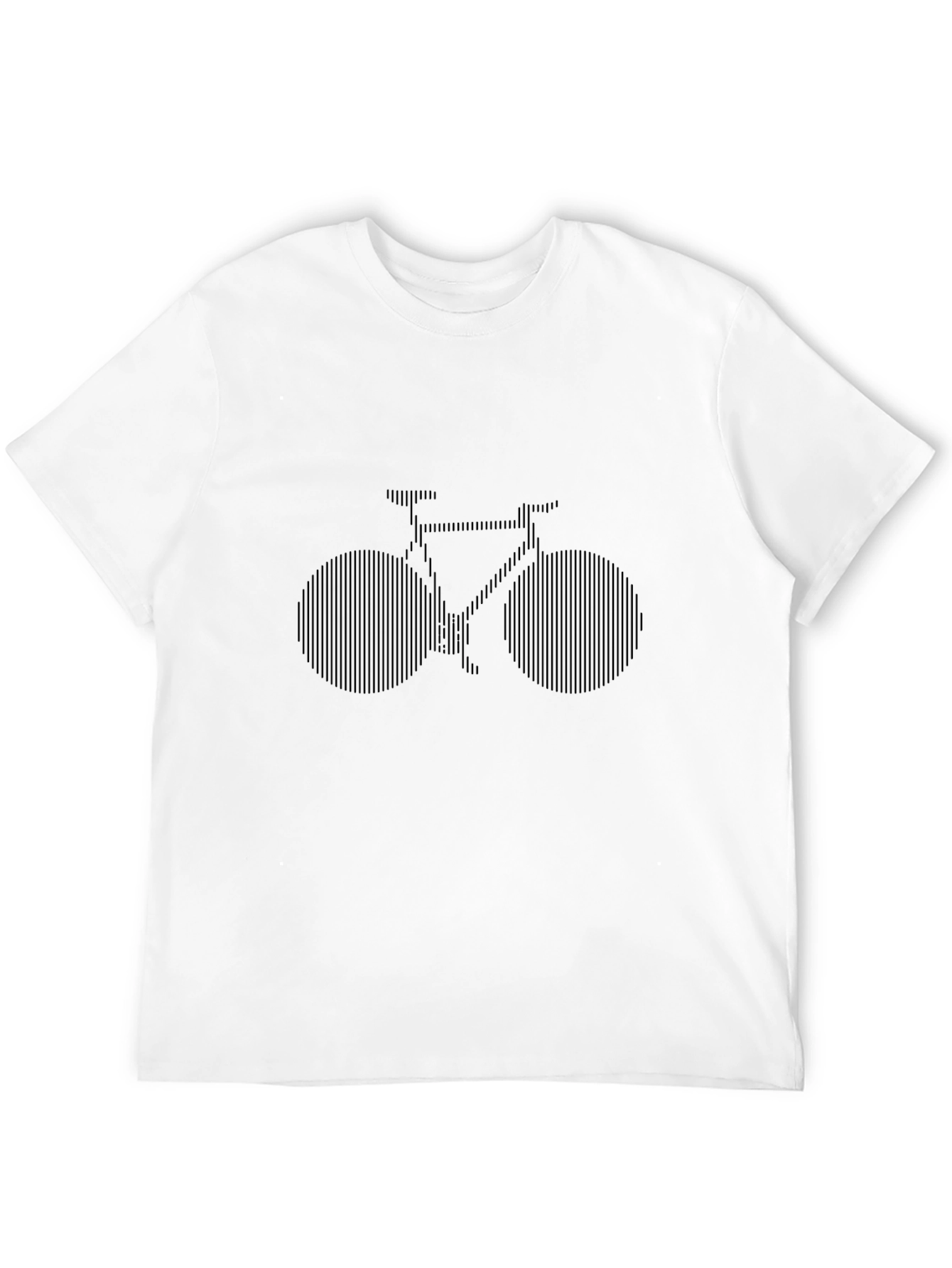 Bike Graphic T-Shirt - Black Stylish Casual
