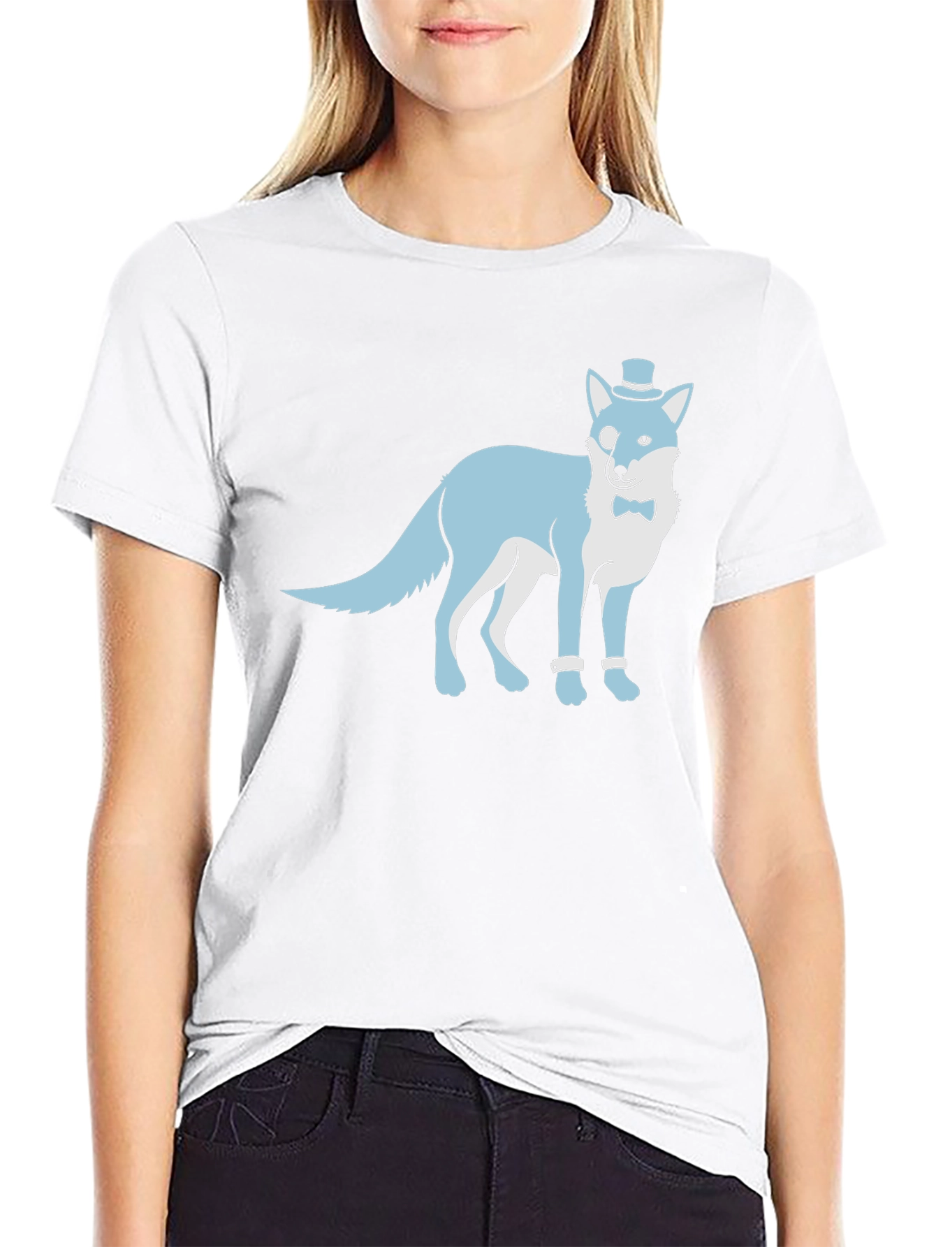 Dapper Fox T-Shirt - Sophisticated Style