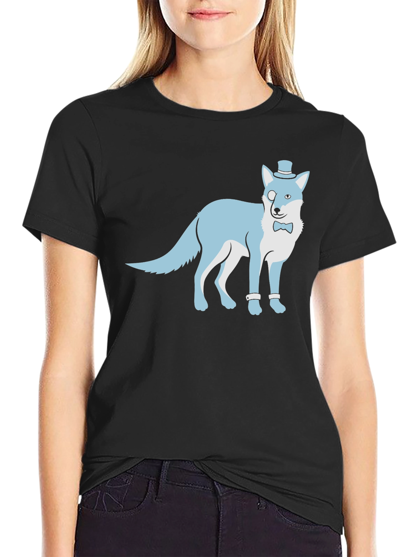 Dapper Fox T-Shirt - Sophisticated Style