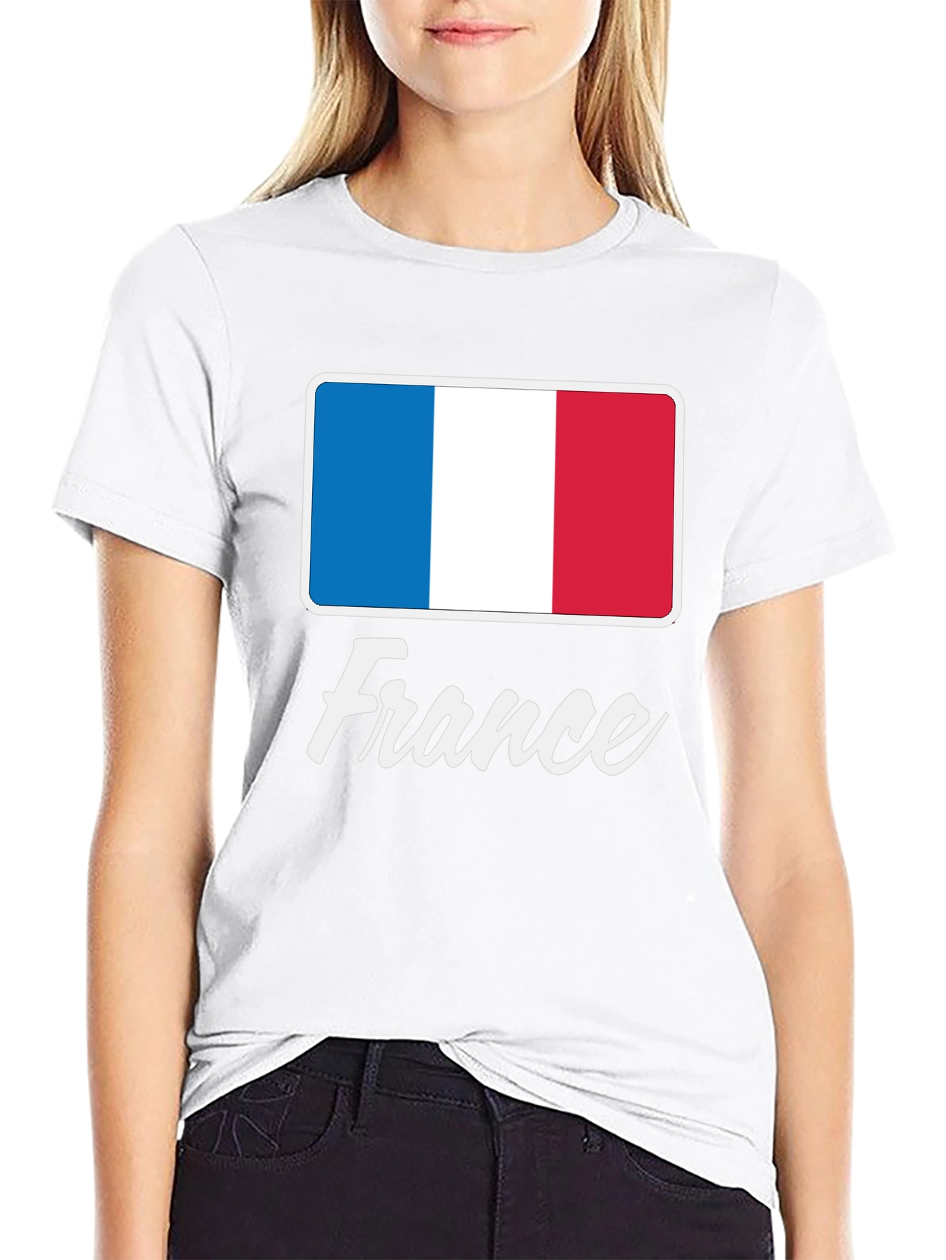 France Flag T-Shirt - National Pride Apparel