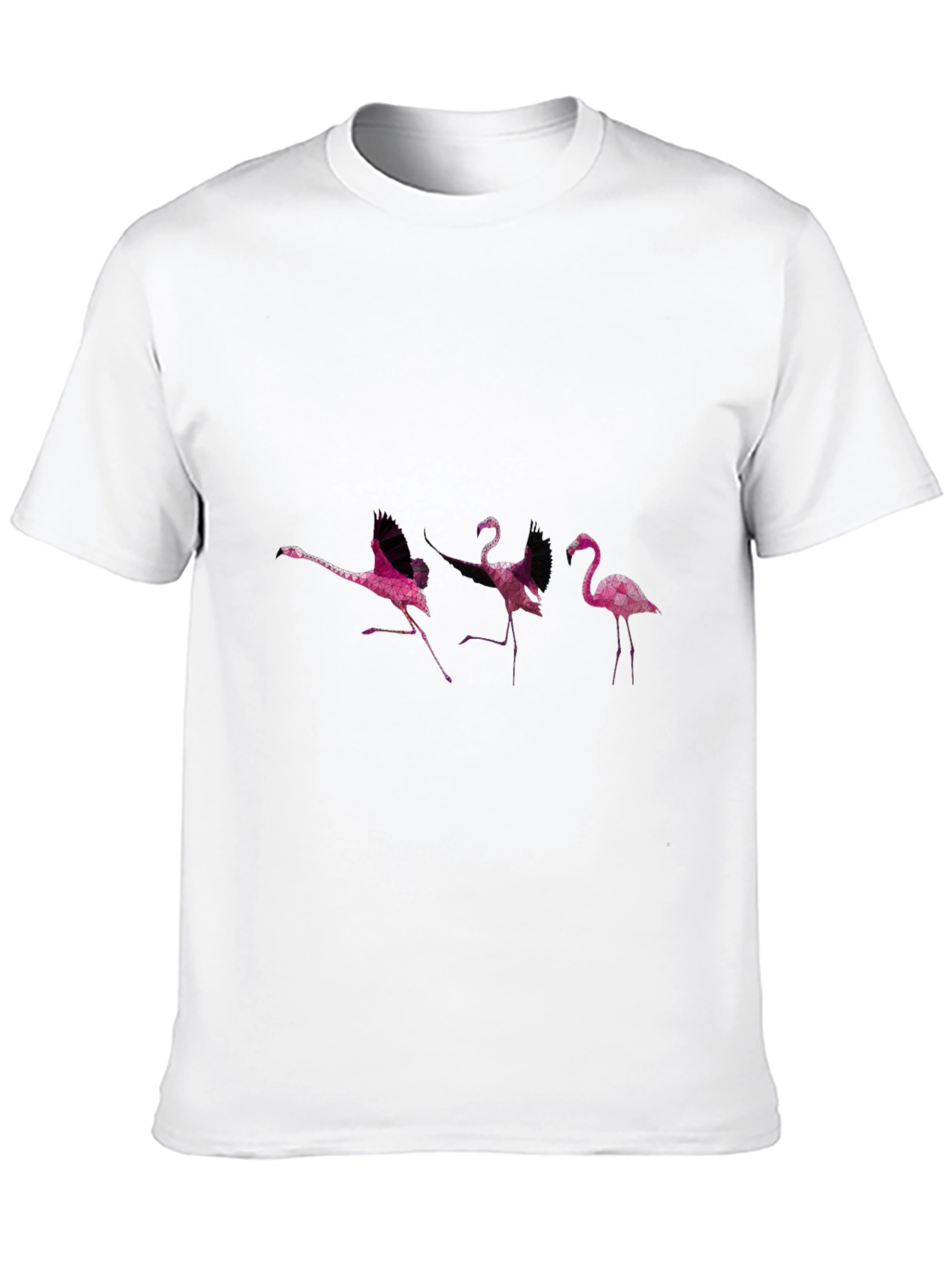 Flamingo Graphic Black T-Shirt
