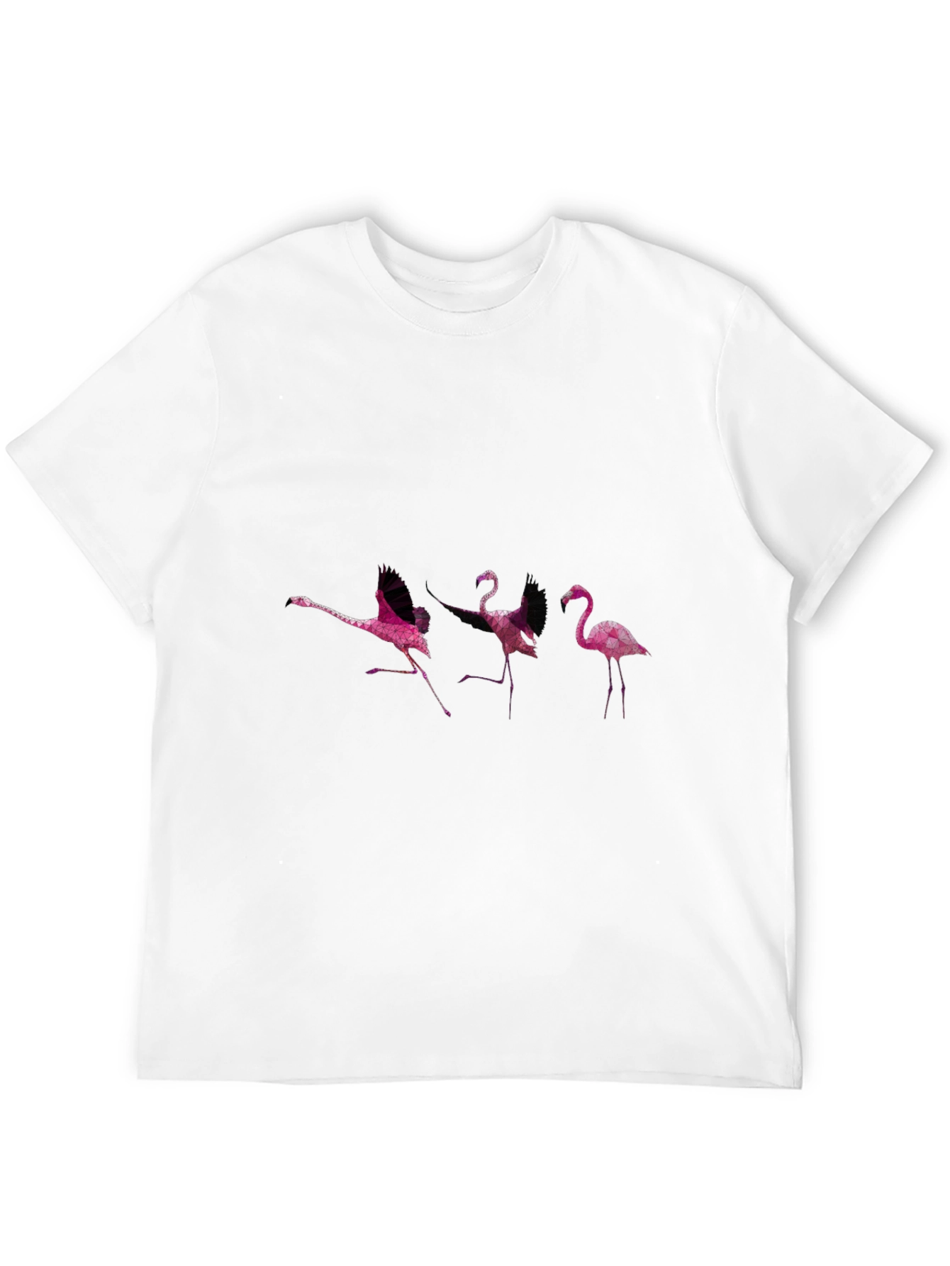 Flamingo Graphic Black T-Shirt