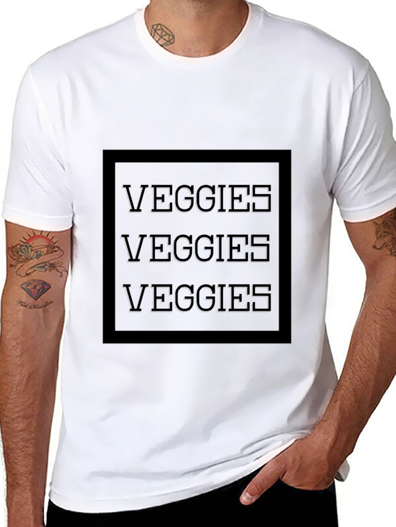 Veggie Lover Tee - Dark Humor Graphic T-Shirt
