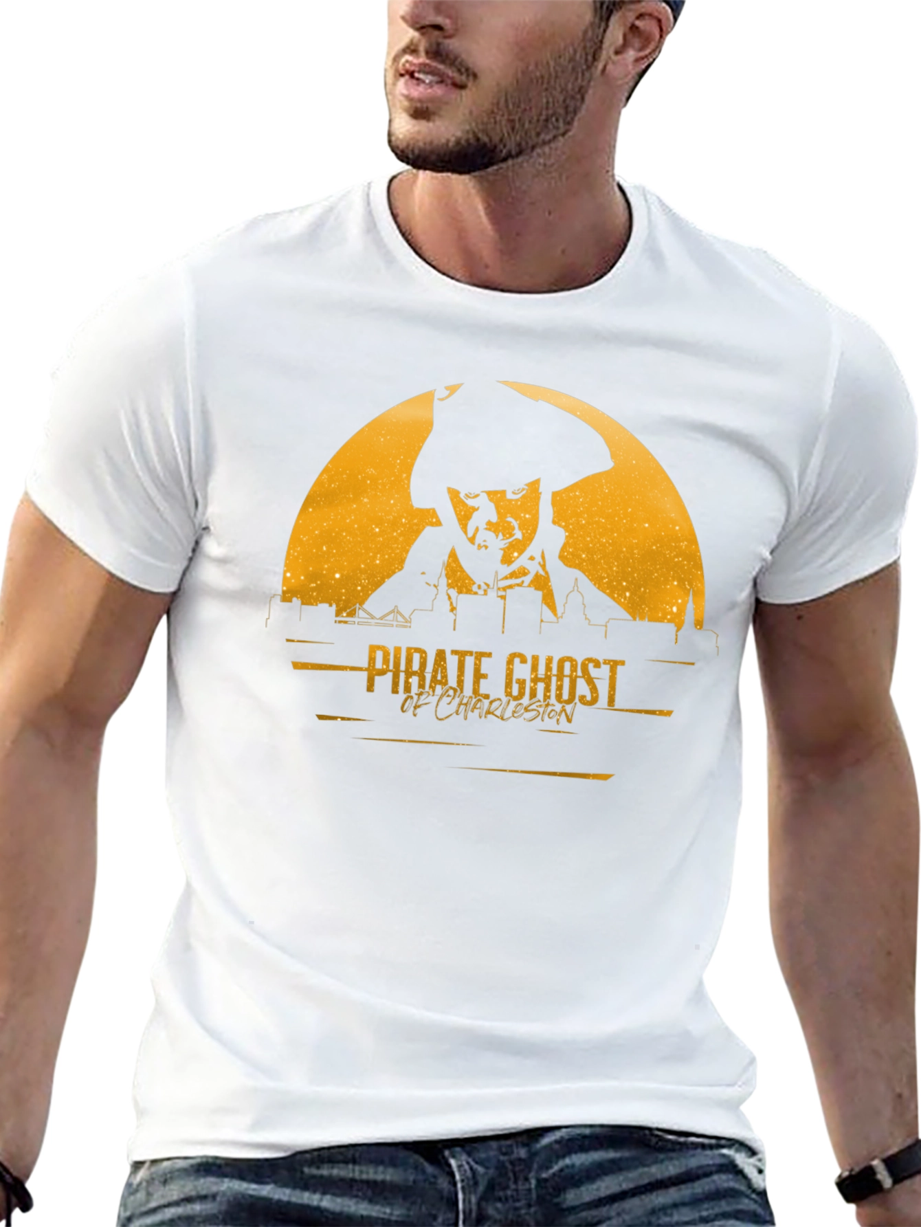 Pirate Ghost of Charleston Graphic T-Shirt