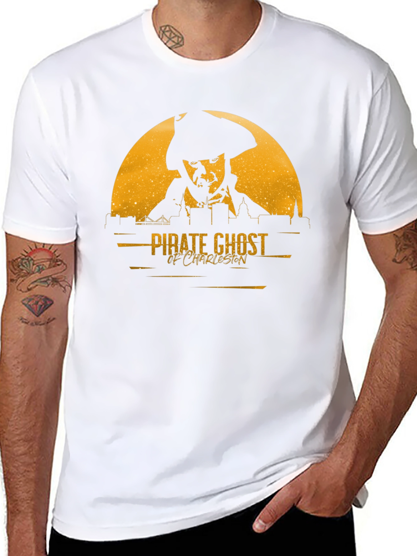 Pirate Ghost of Charleston Graphic T-Shirt