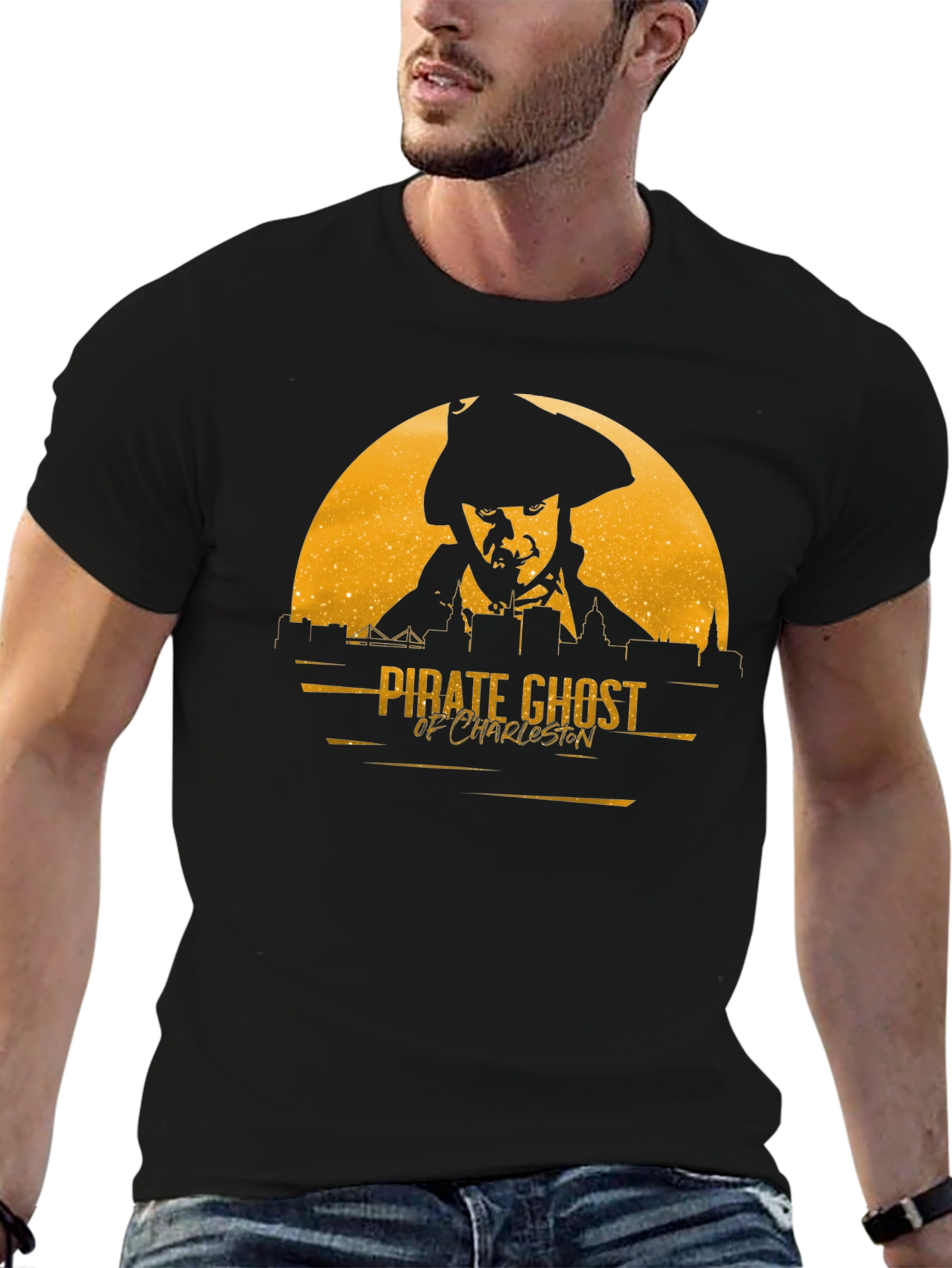 Pirate Ghost of Charleston Graphic T-Shirt