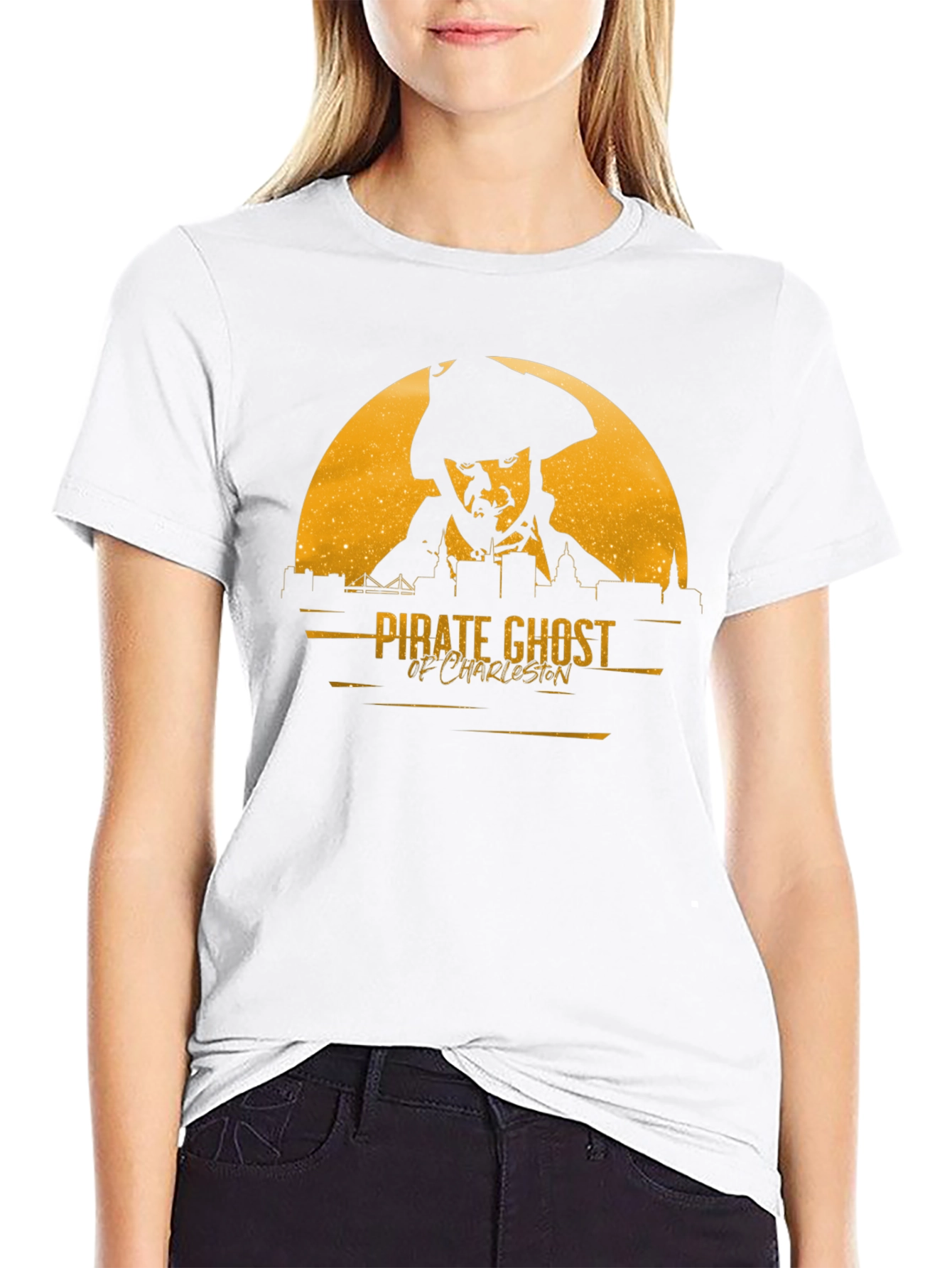 Pirate Ghost of Charleston Graphic T-Shirt