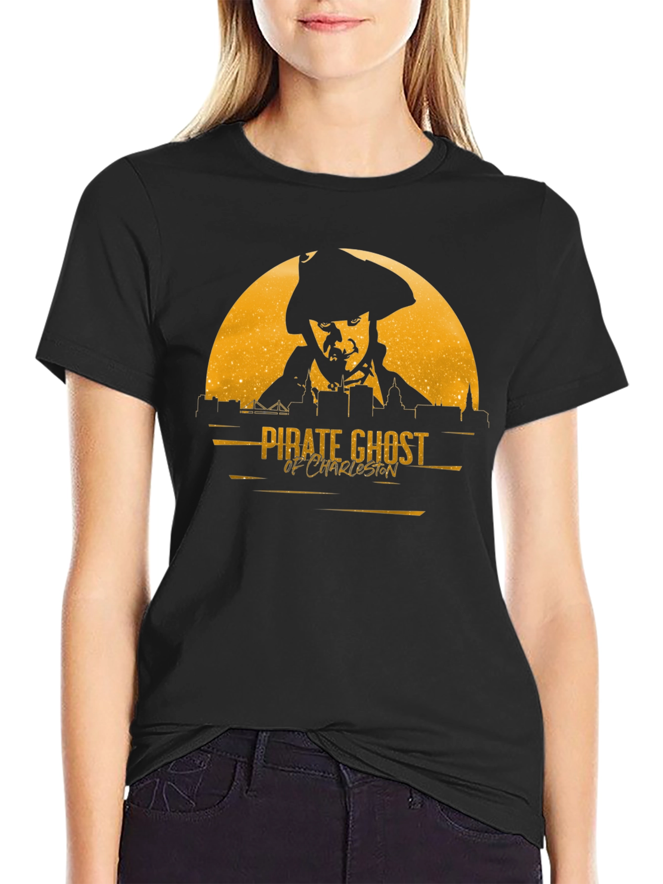 Pirate Ghost of Charleston Graphic T-Shirt