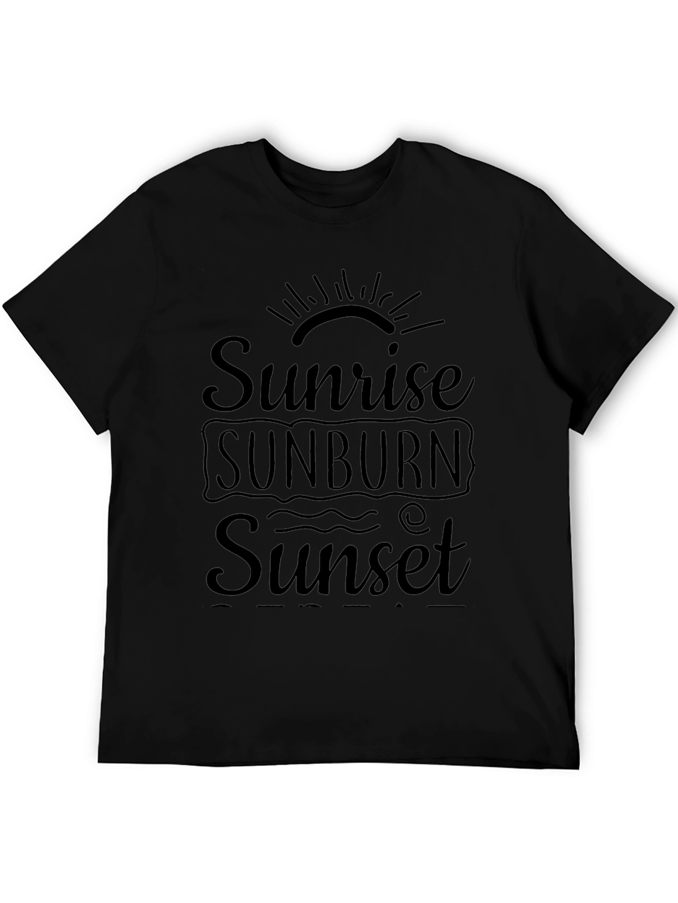 Sunrise Sunburn Sunset Graphic Tee