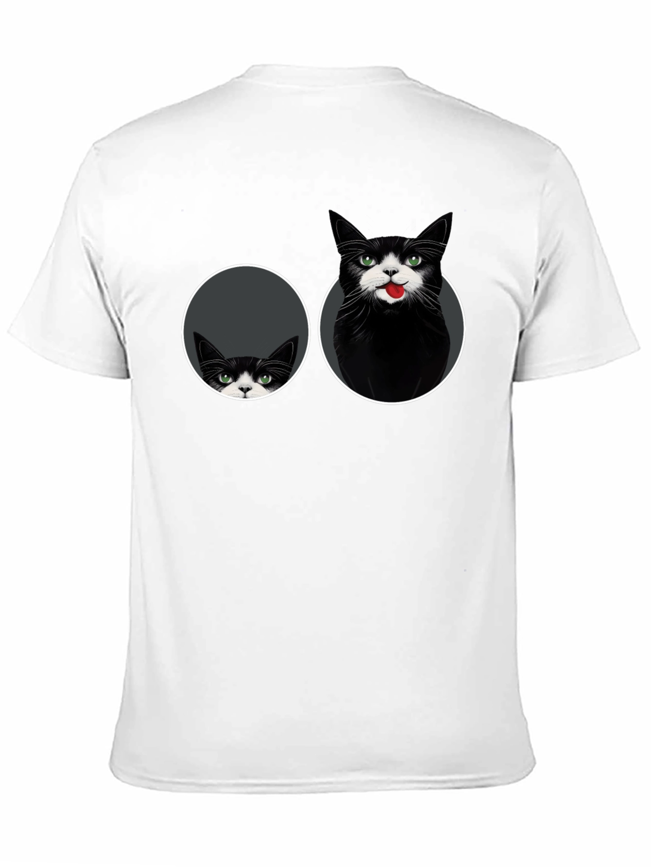 Cat Peek-a-Boo Graphic Tee