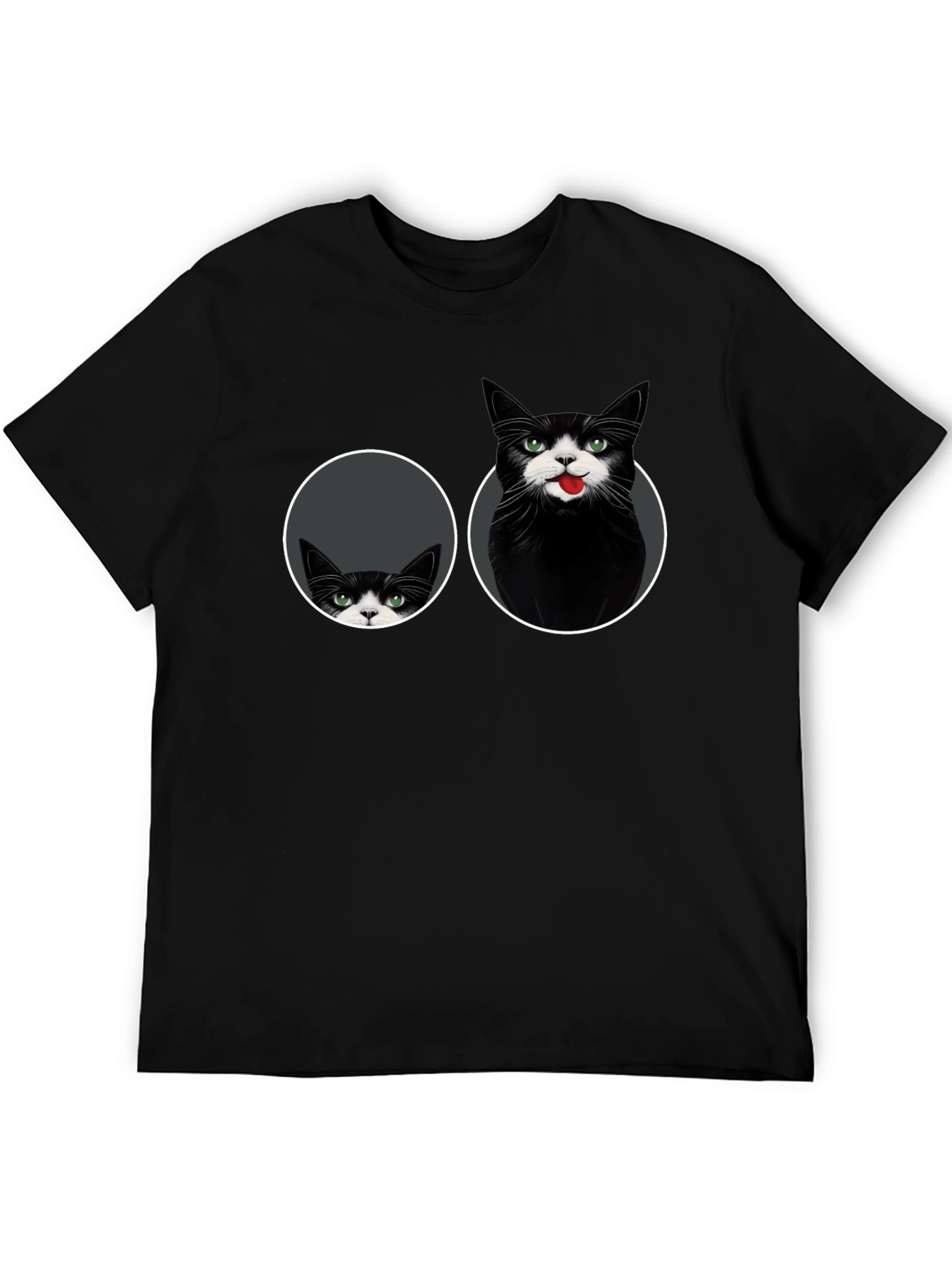 Cat Peek-a-Boo Graphic Tee