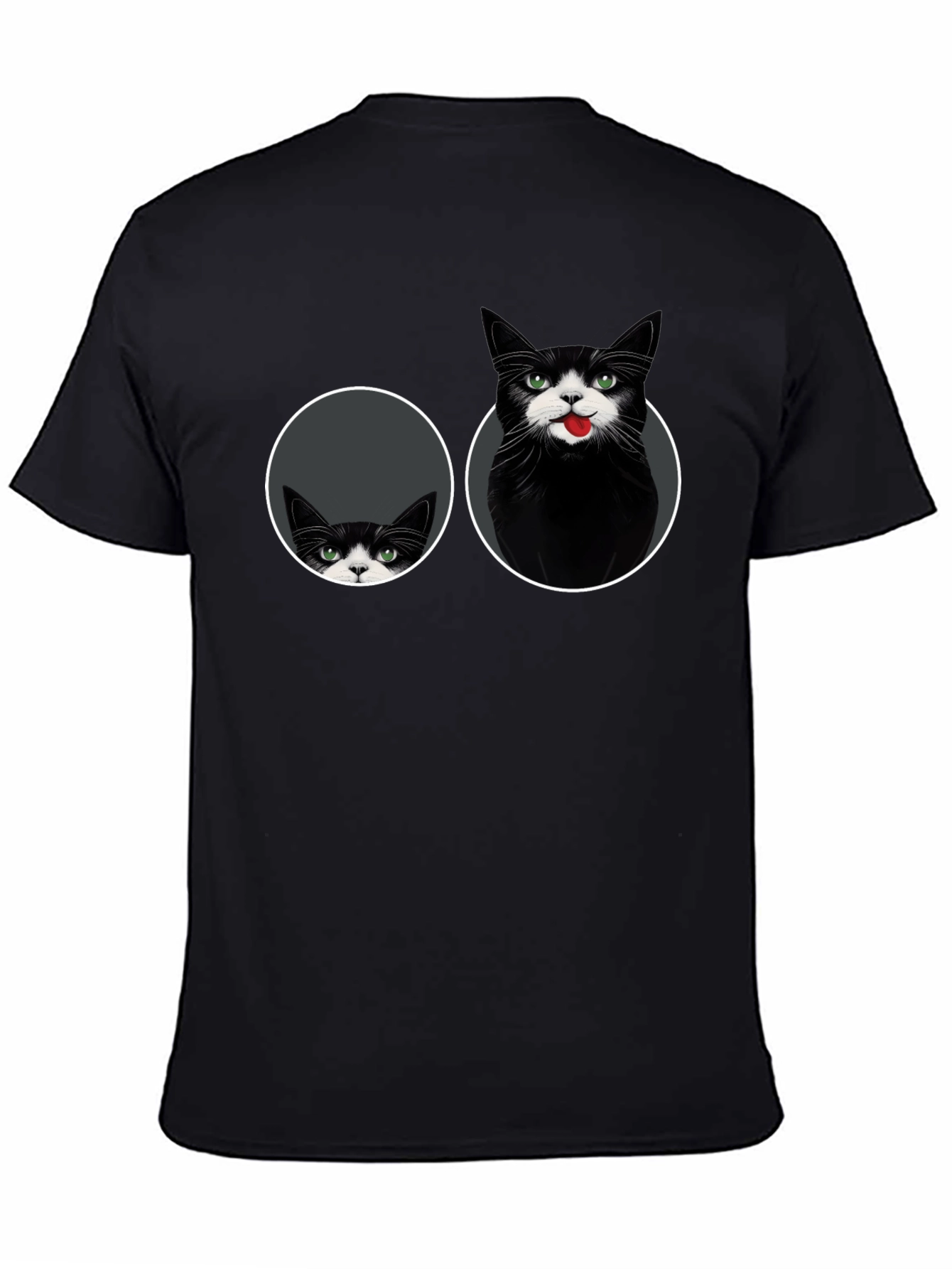 Cat Peek-a-Boo Graphic Tee