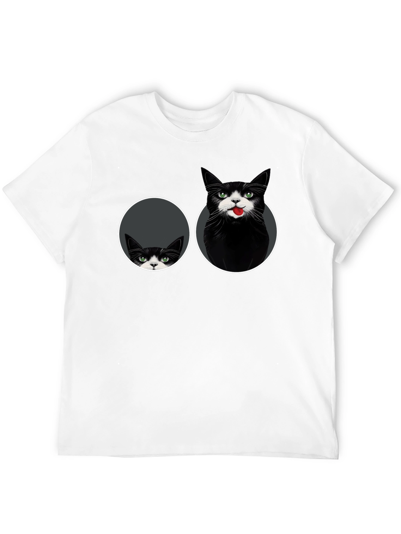 Cat Peek-a-Boo Graphic Tee