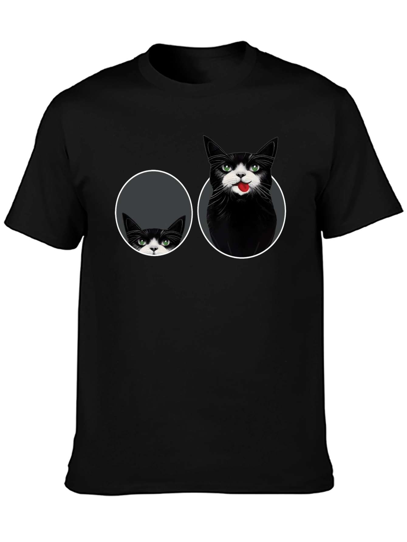 Cat Peek-a-Boo Graphic Tee