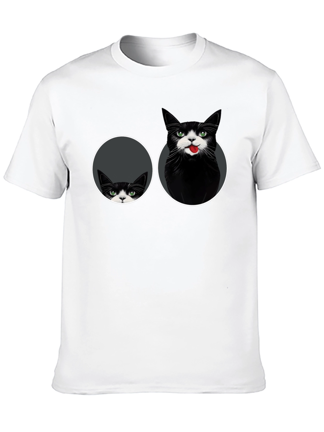 Cat Peek-a-Boo Graphic Tee