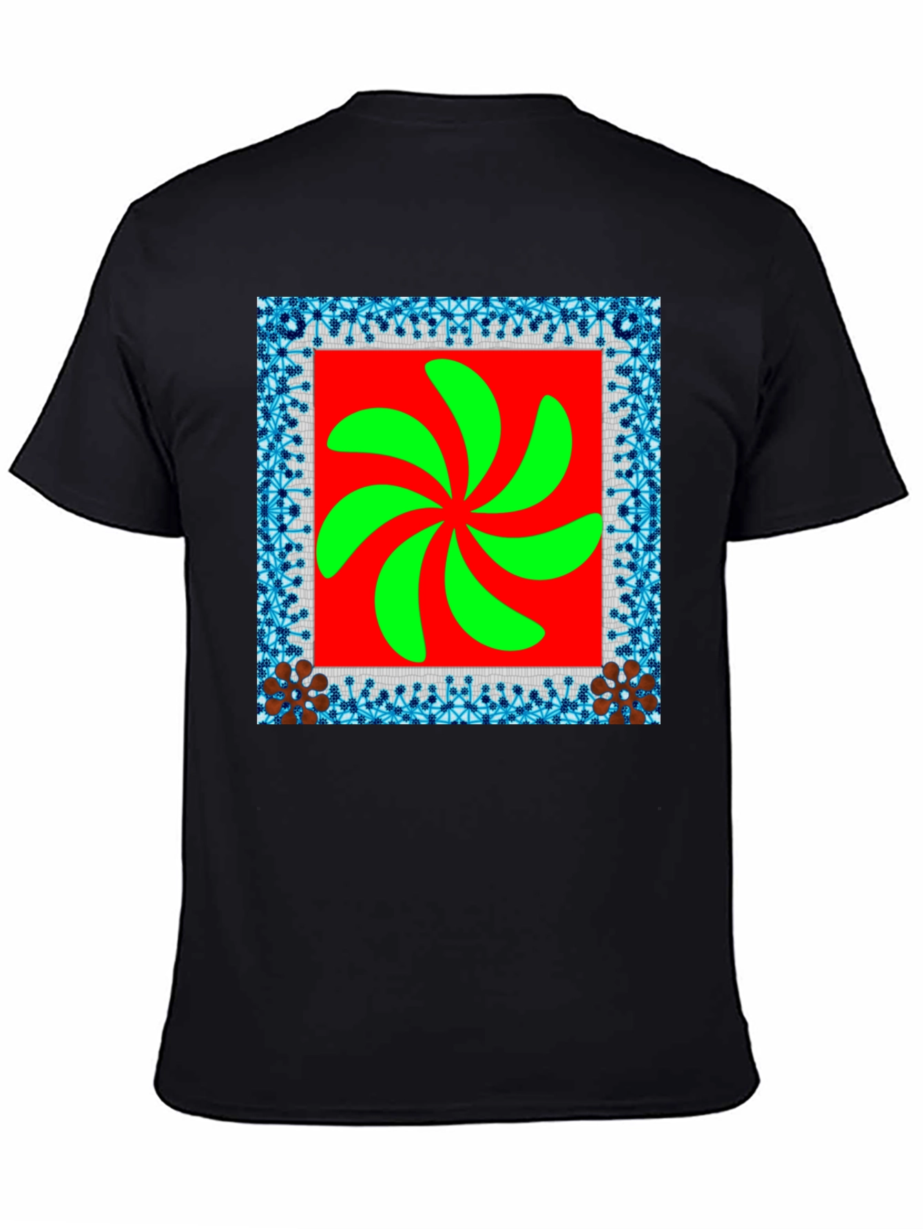 Unique Graphic Tee - Modern Abstract Design