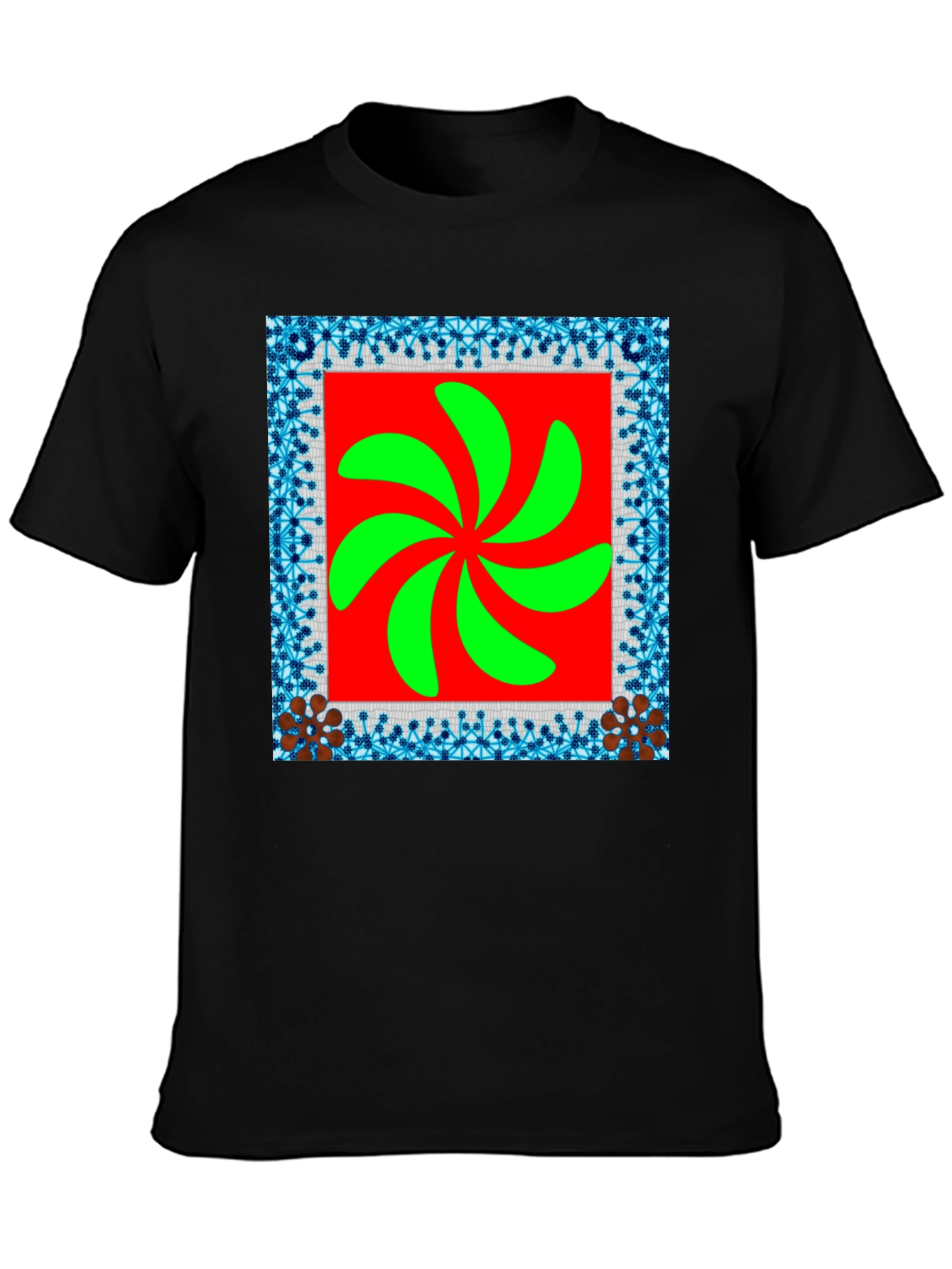 Unique Graphic Tee - Modern Abstract Design