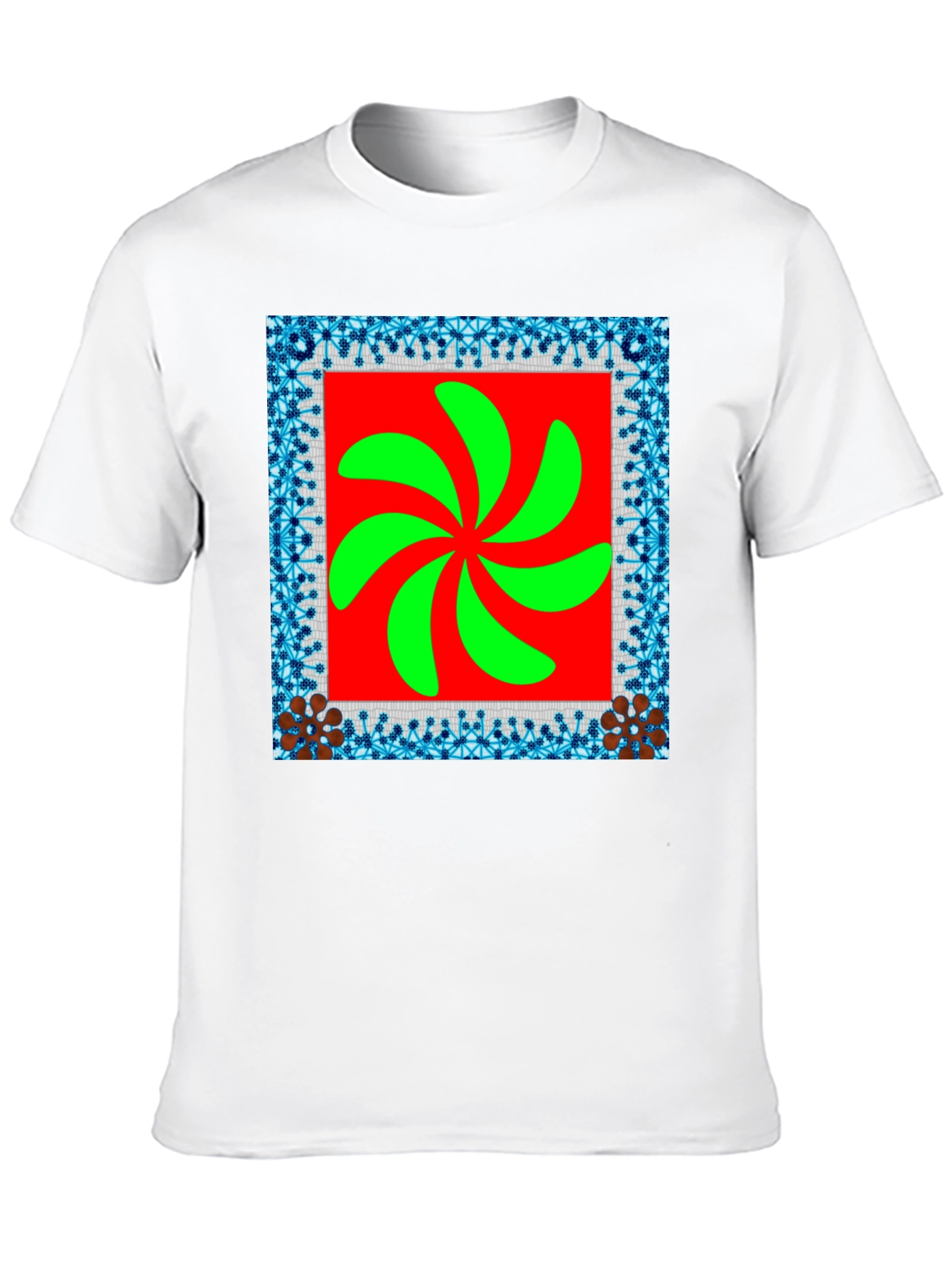 Unique Graphic Tee - Modern Abstract Design