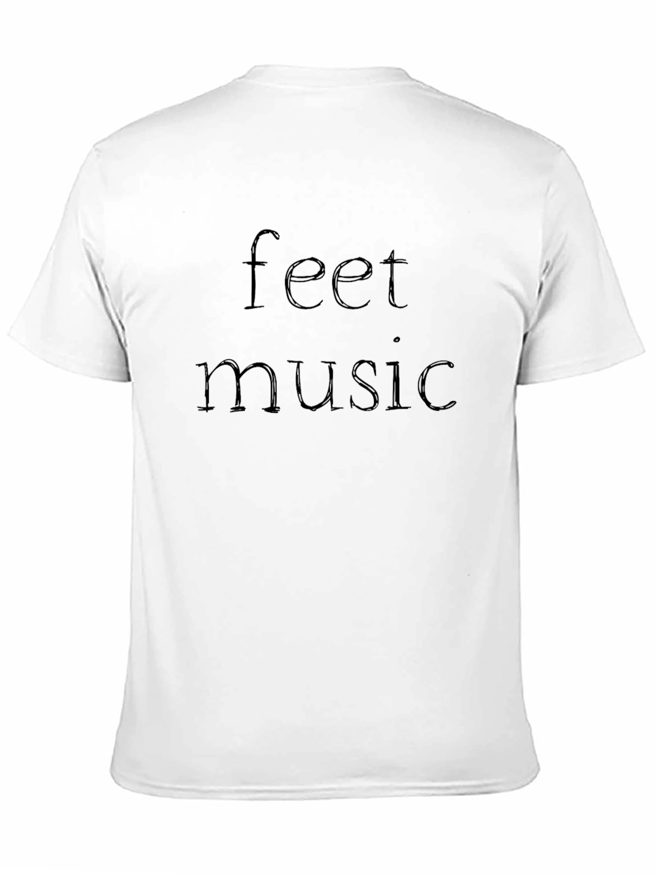 Feet Music Graphic T-Shirt