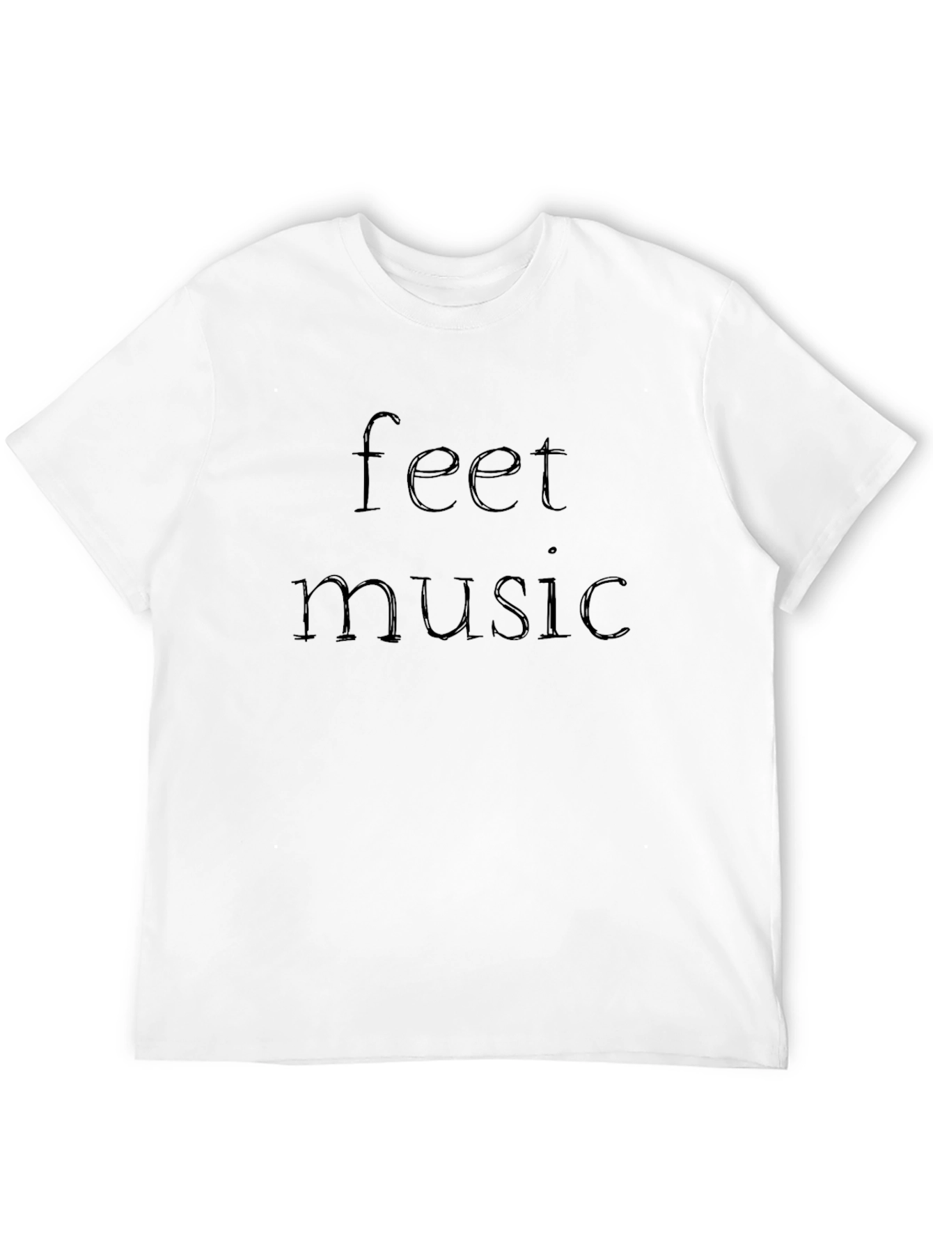 Feet Music Graphic T-Shirt