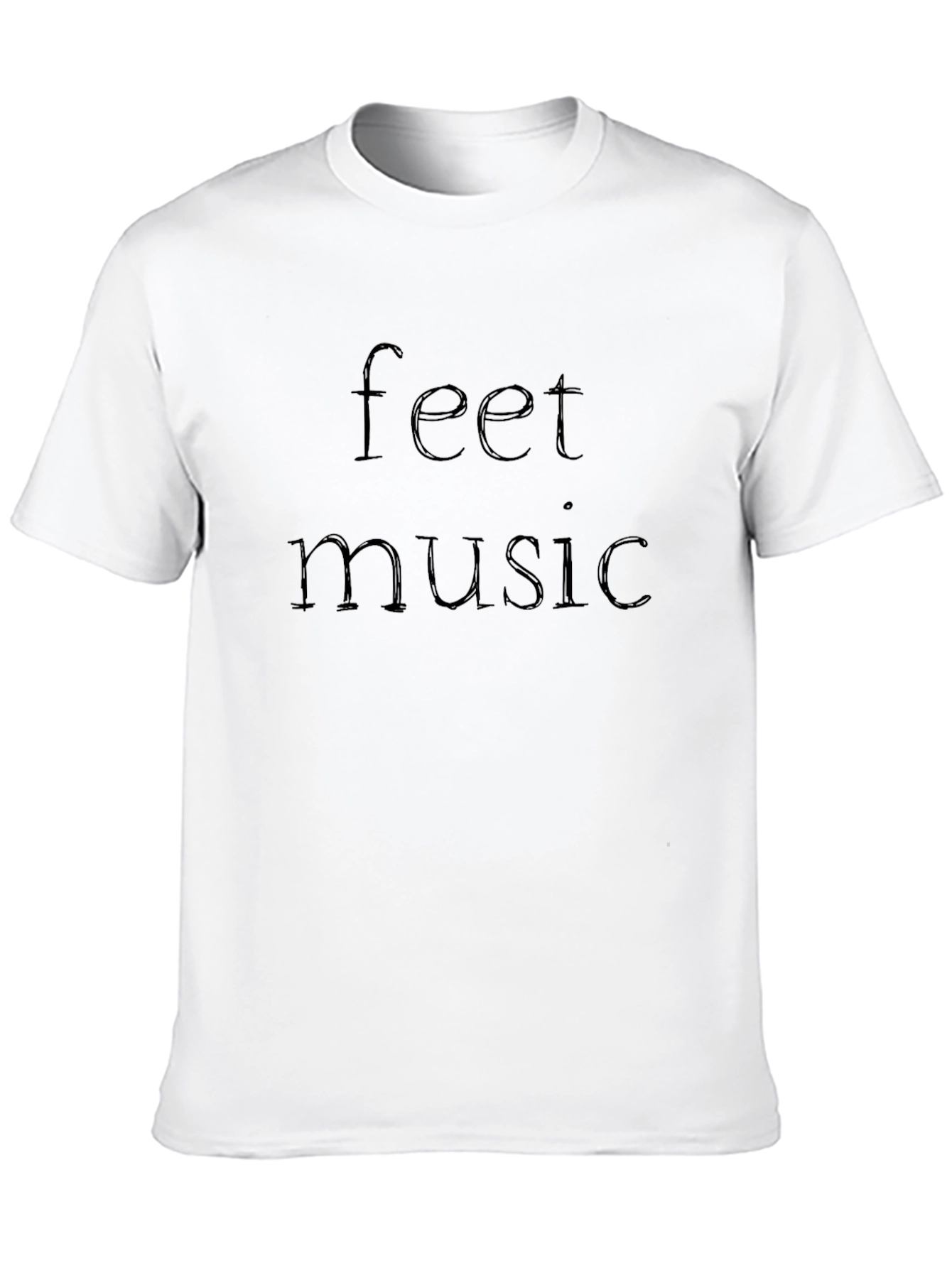 Feet Music Graphic T-Shirt
