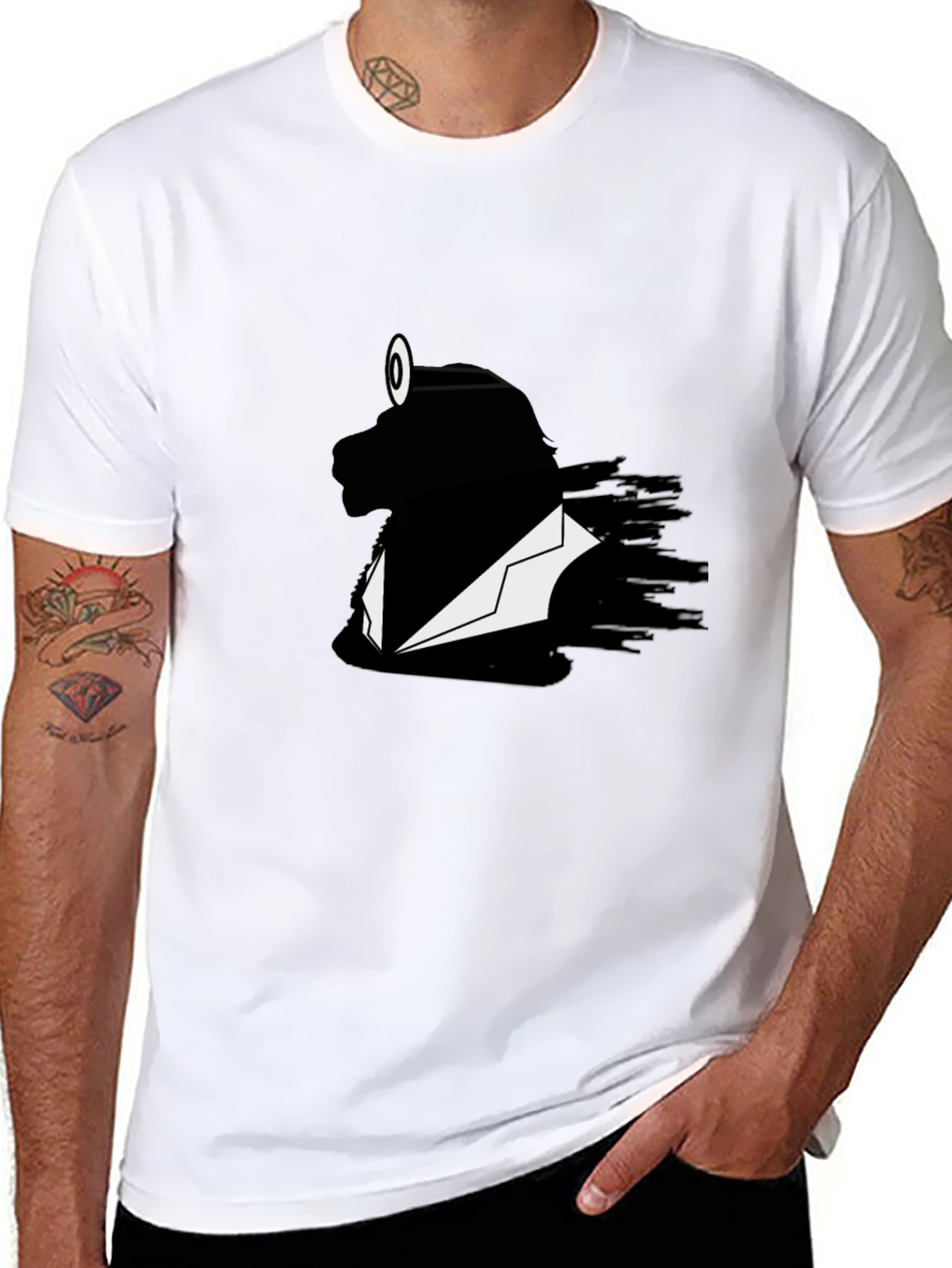Kanye West Inspired Black T-Shirt