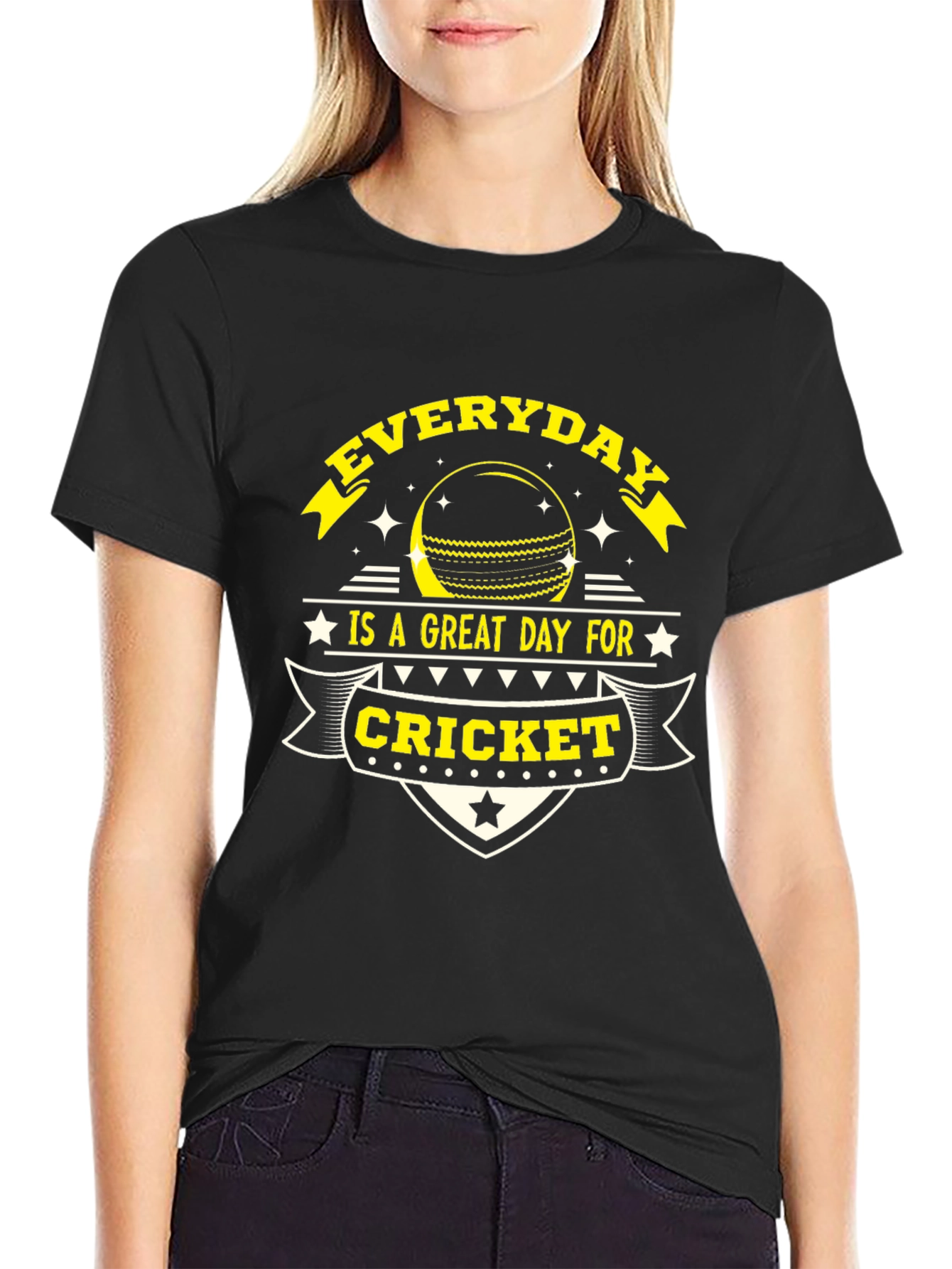 Everyday is Cricket T-Shirt - Sports Fan Tee