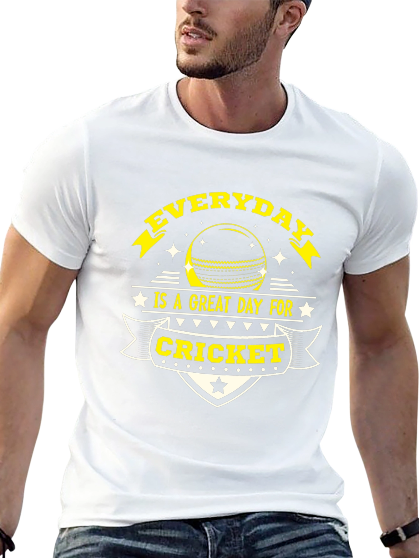 Everyday is Cricket T-Shirt - Sports Fan Tee