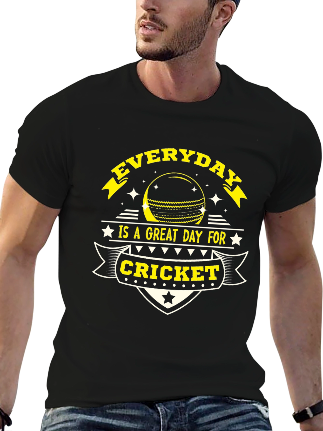 Everyday is Cricket T-Shirt - Sports Fan Tee
