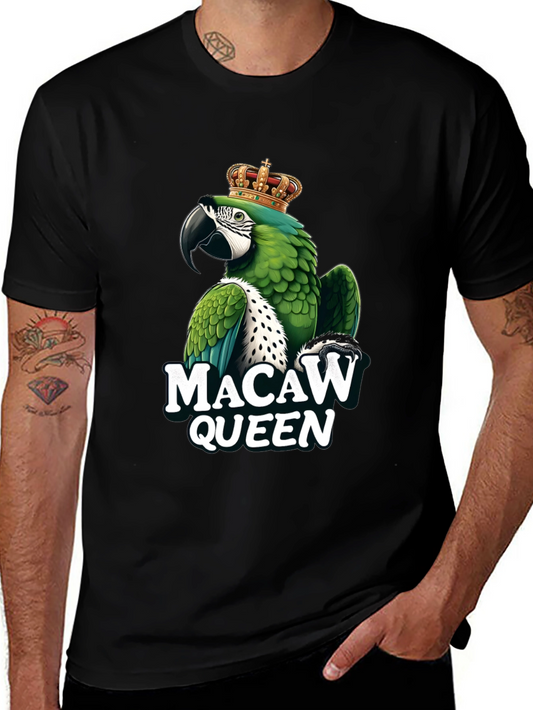 Macaw Queen Graphic T-Shirt