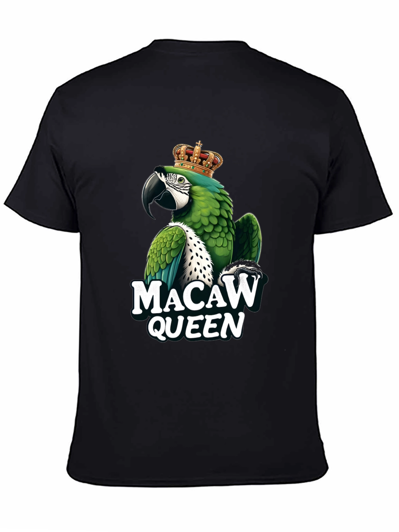 Macaw Queen Graphic T-Shirt