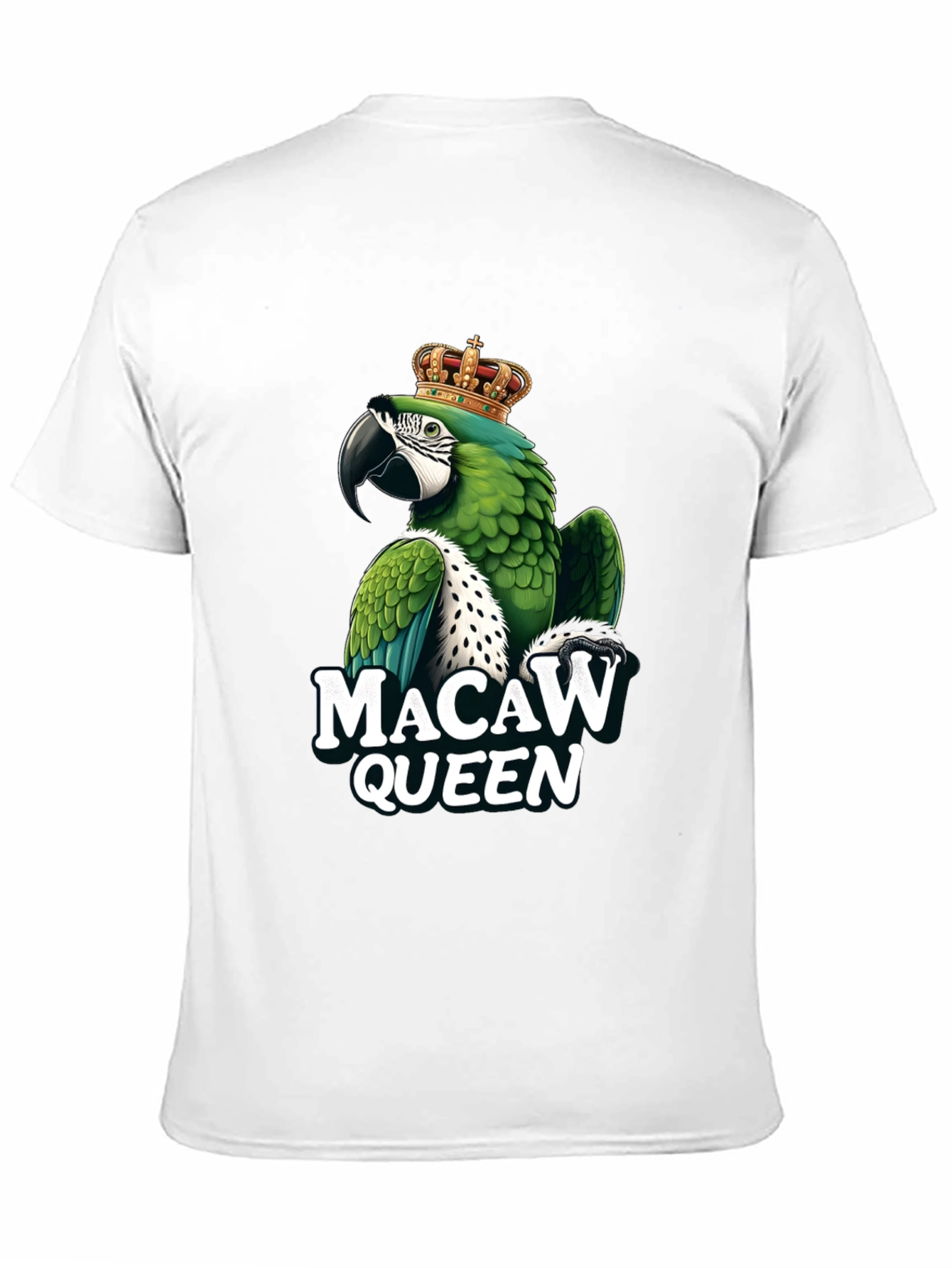 Macaw Queen Graphic T-Shirt