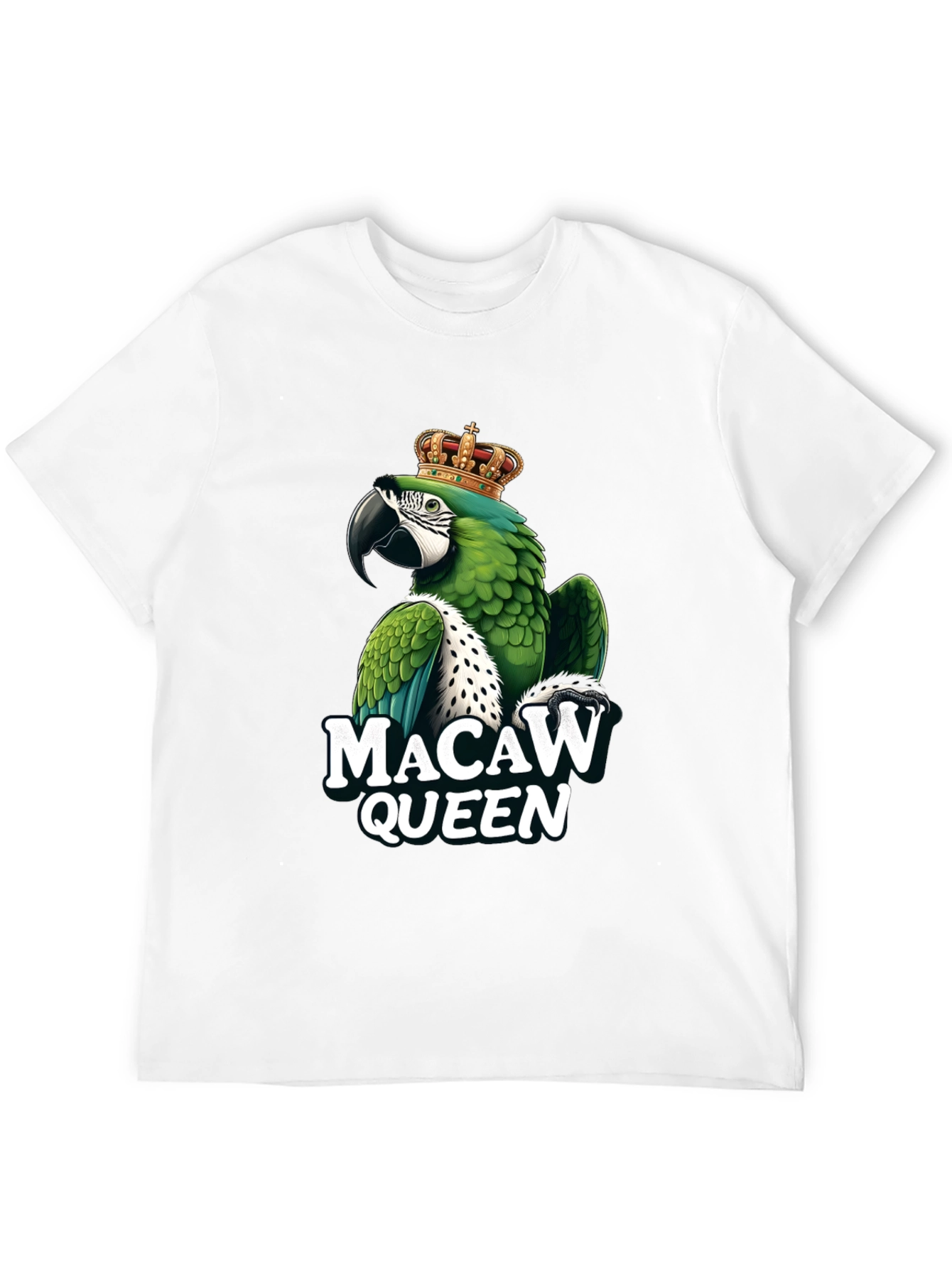 Macaw Queen Graphic T-Shirt