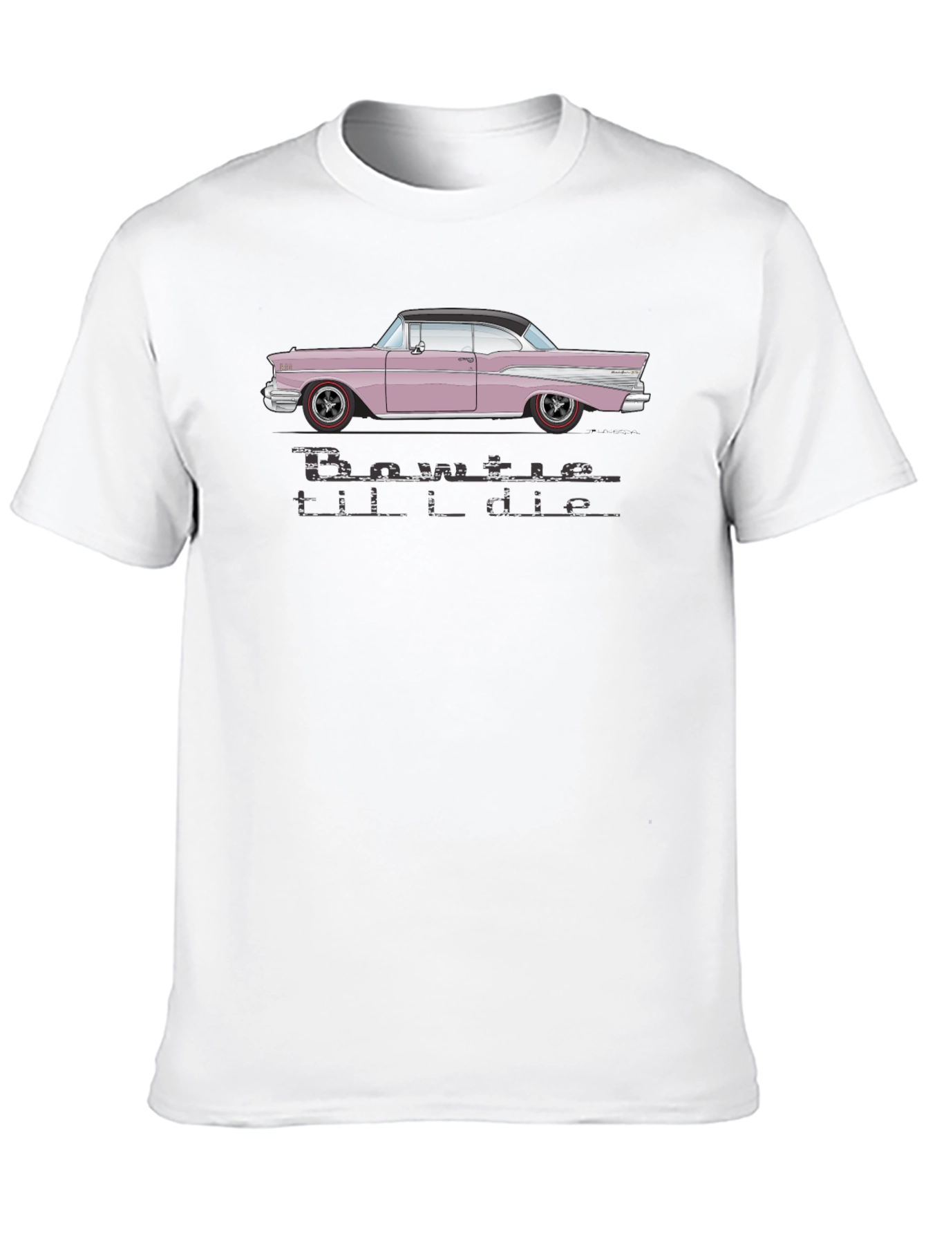 Bowtie Til I Die Black T-Shirt