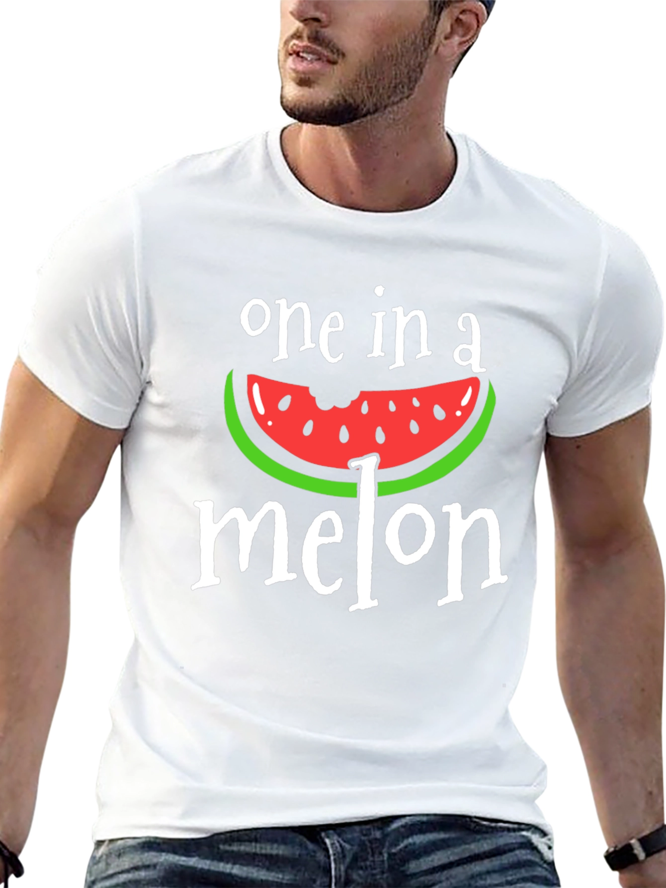 One In A Melon Funny Watermelon T-Shirt